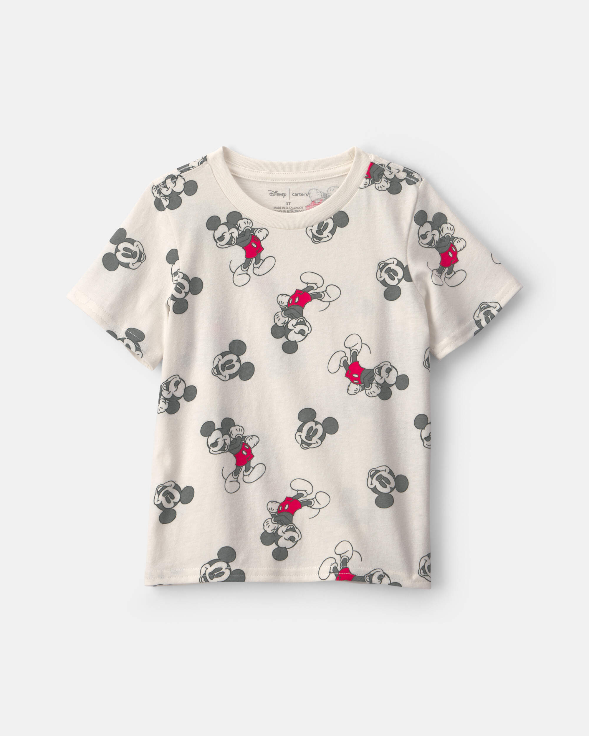 Toddler Boy Disney© Mickey Mouse Graphic Tee – Cream