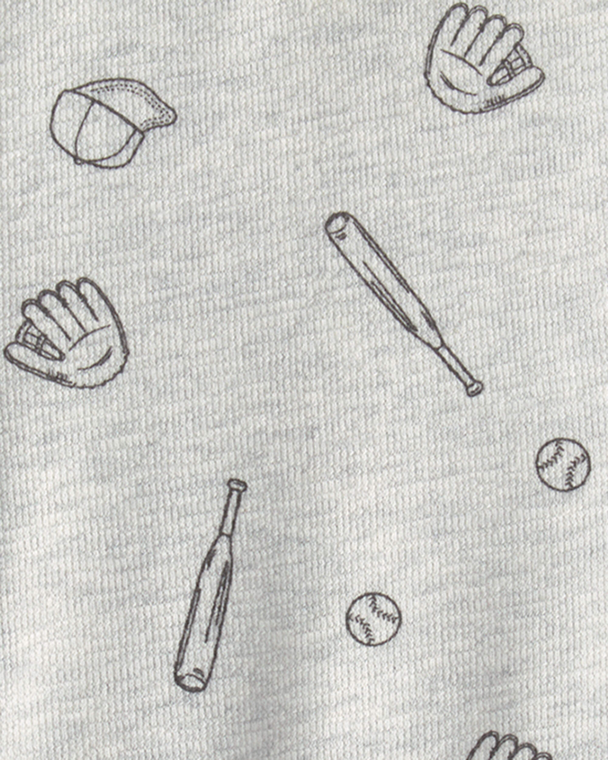 Baby Boy Sports Romper - Grey