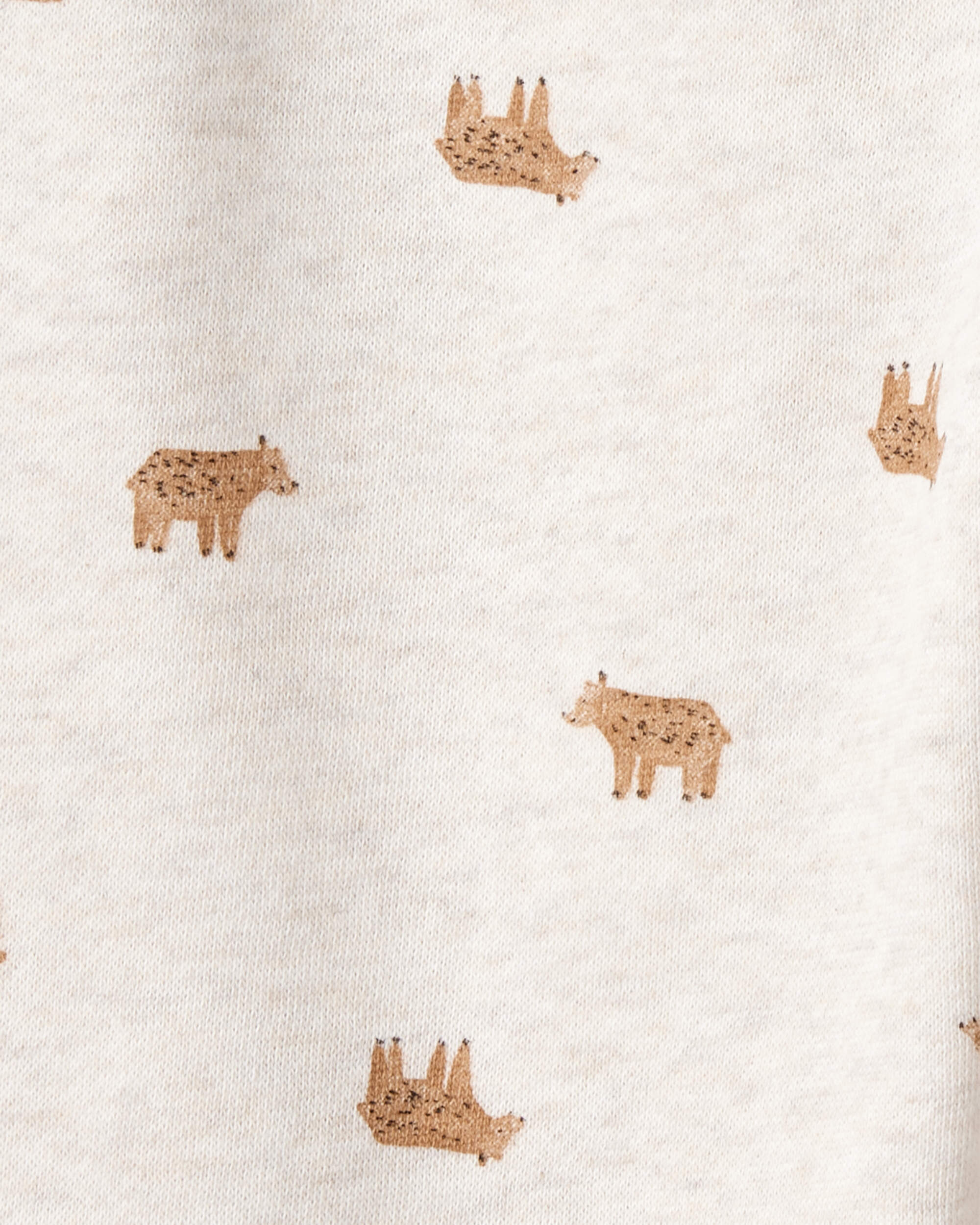 Toddler Boy 2-Piece Teddy Pullover and Joggers Set