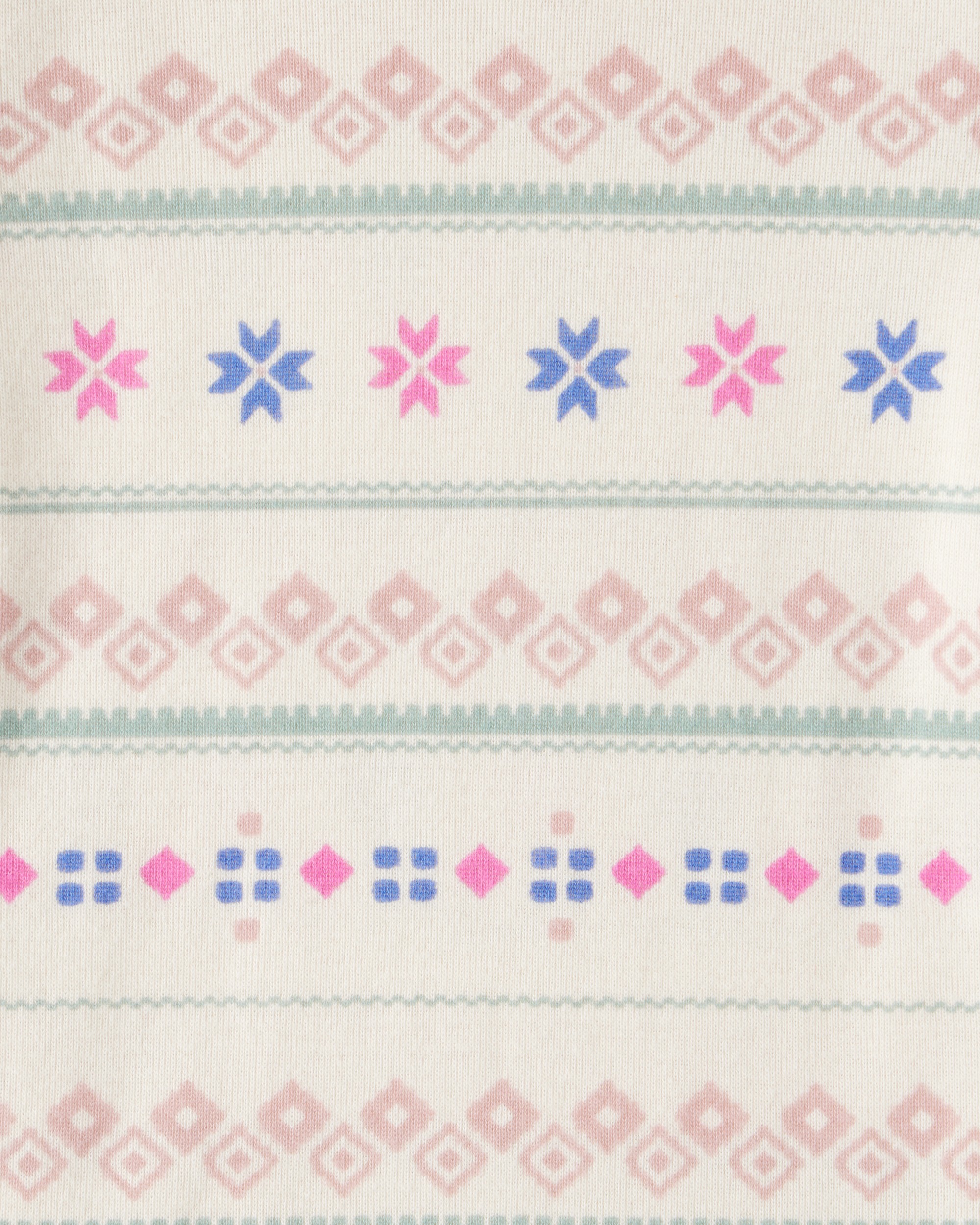 Baby Girl 4-Pack Bow Print Long-Sleeve Multipack Bodysuits - Blue/Pink/White