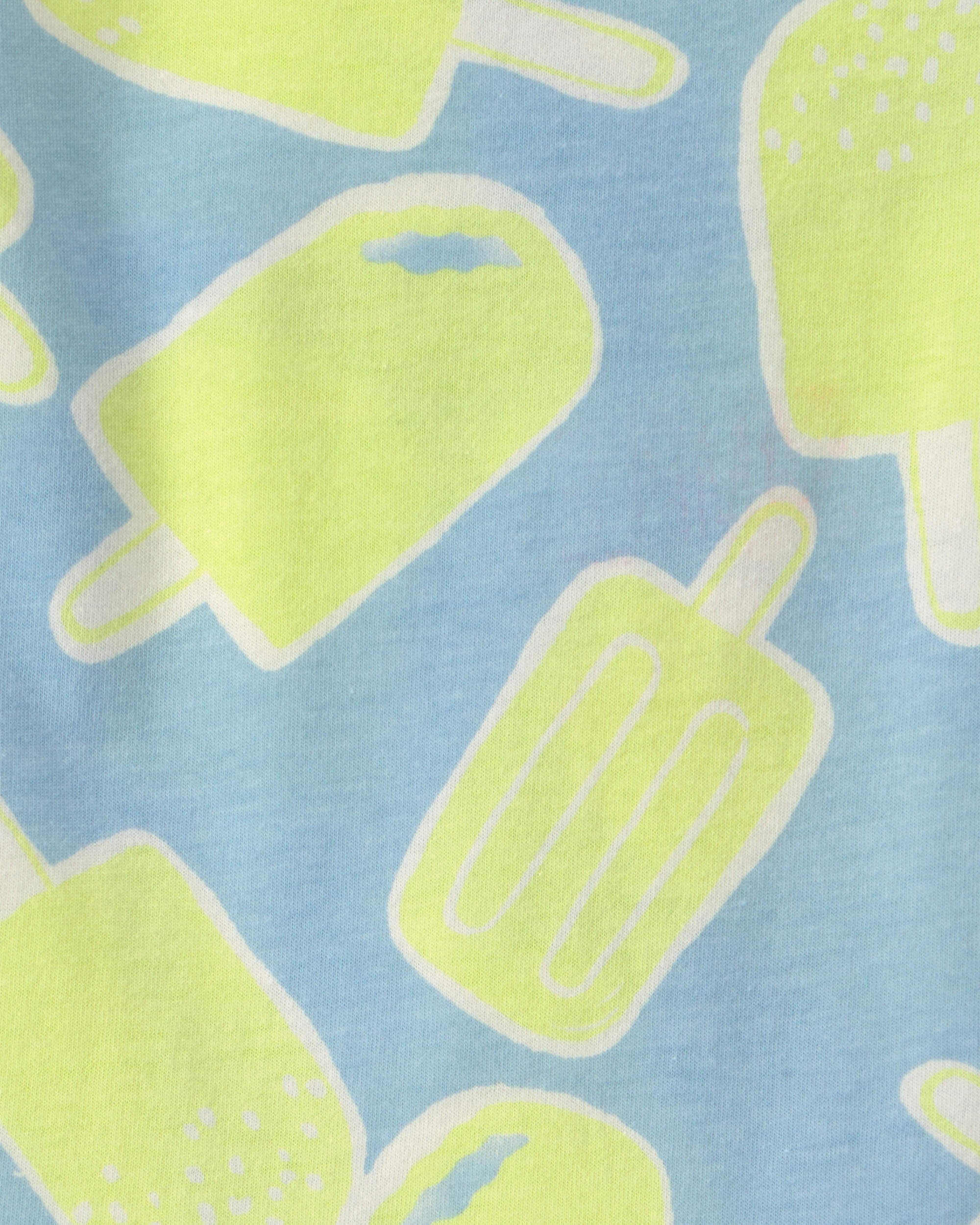Toddler Popsicle Tank Top - Blue/Green