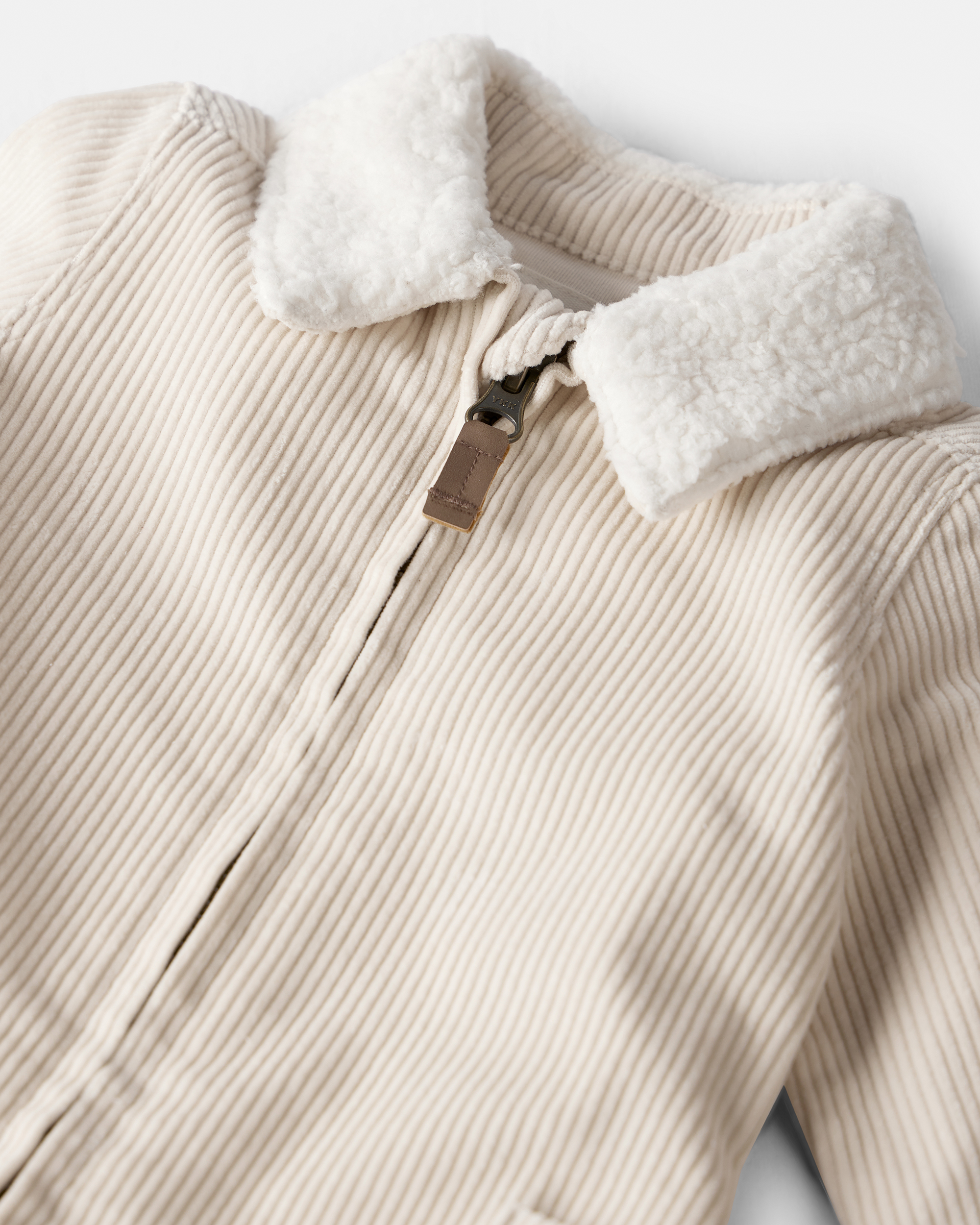 Baby Organic Cotton Corduroy Romper