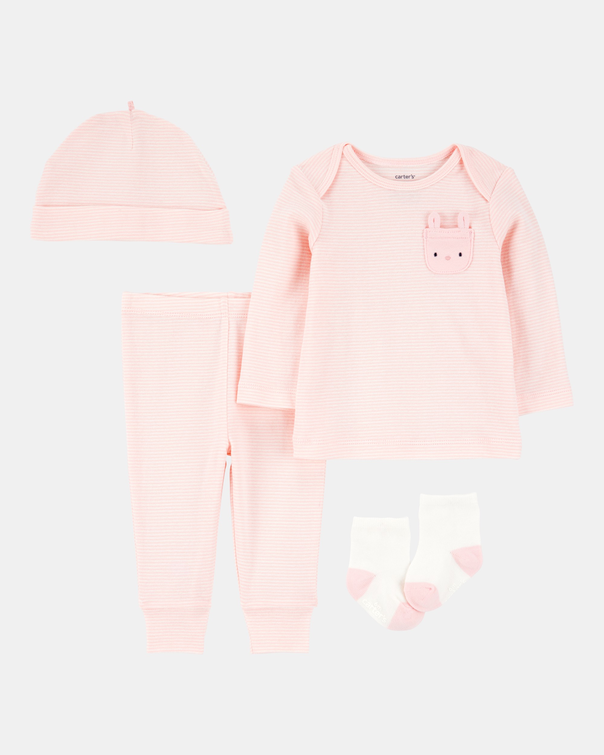 Baby 4-Piece Bunny Outfit Set