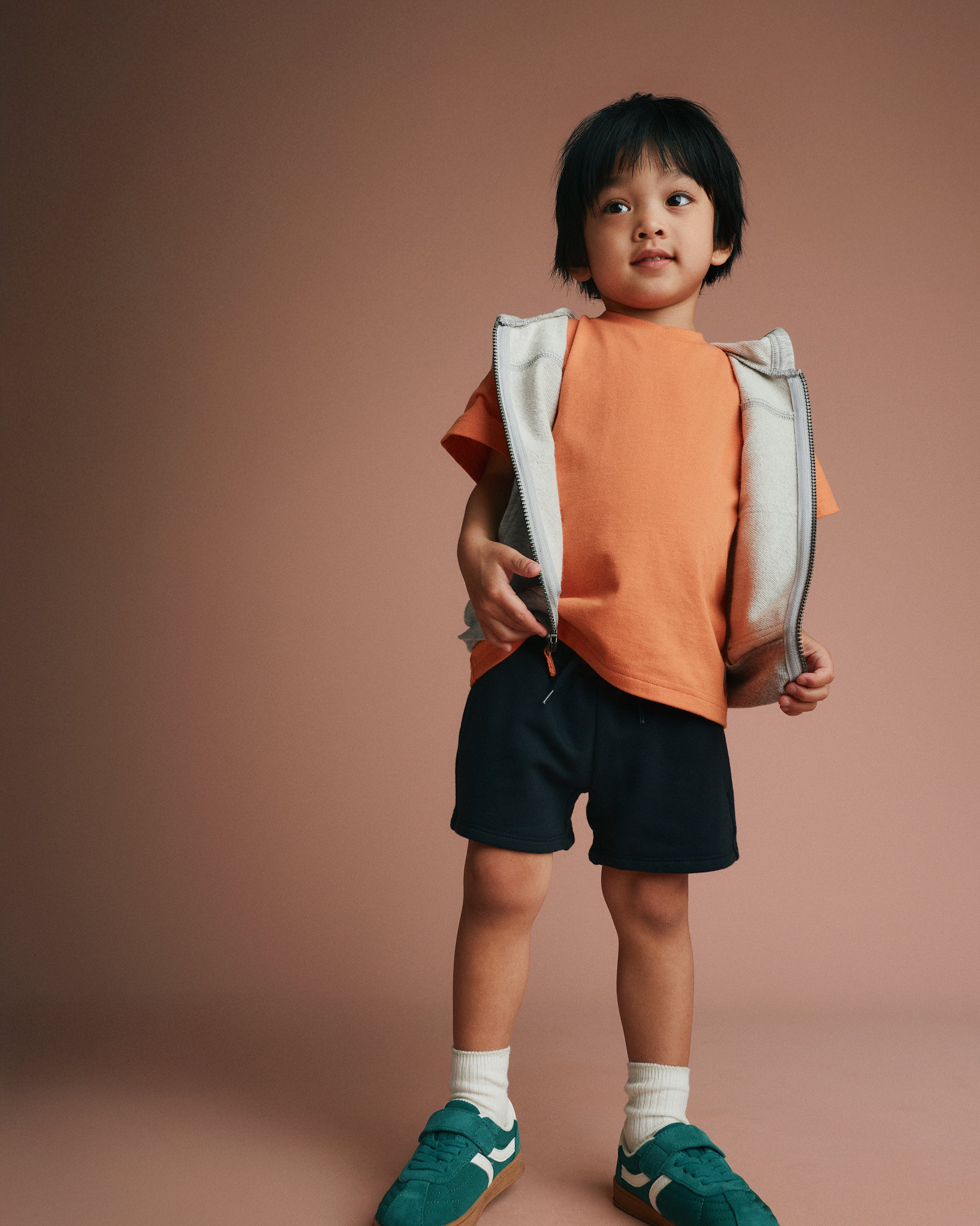 Toddler Dolman Tee - Caramel