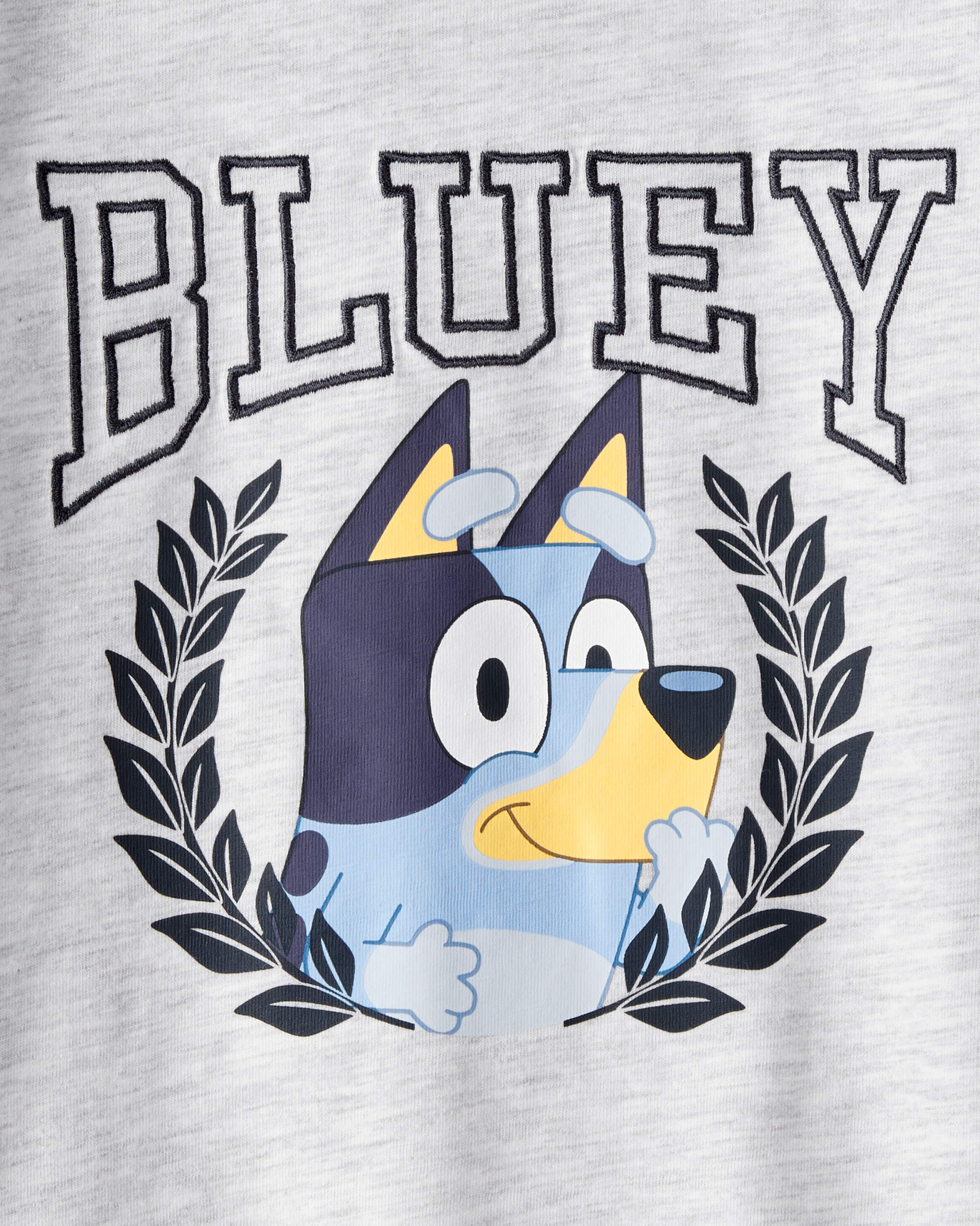 Toddler Bluey Short-Sleeve Graphic Tee - Grey