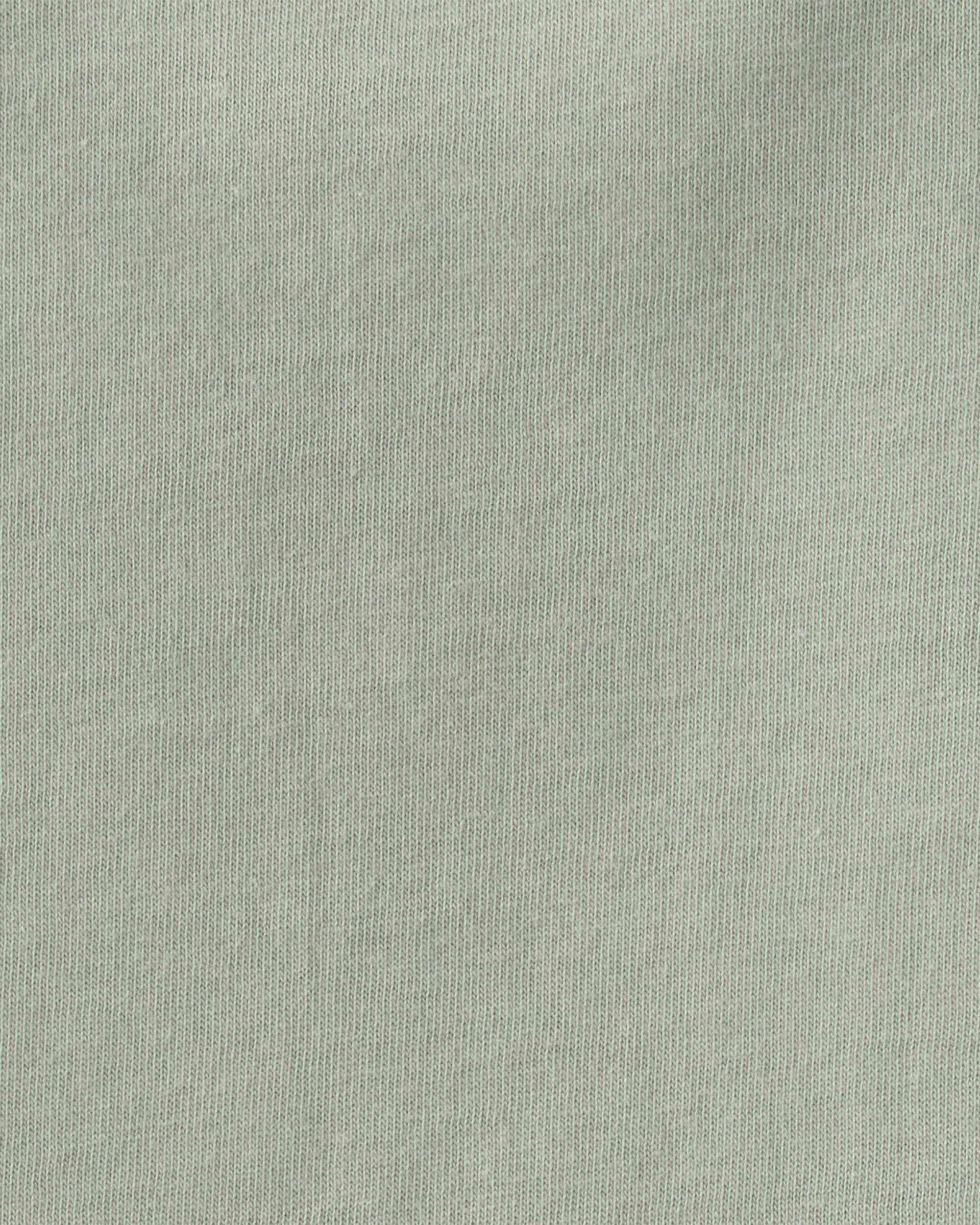 Baby Boy 2-Piece Striped Top & Shortall Set - Green