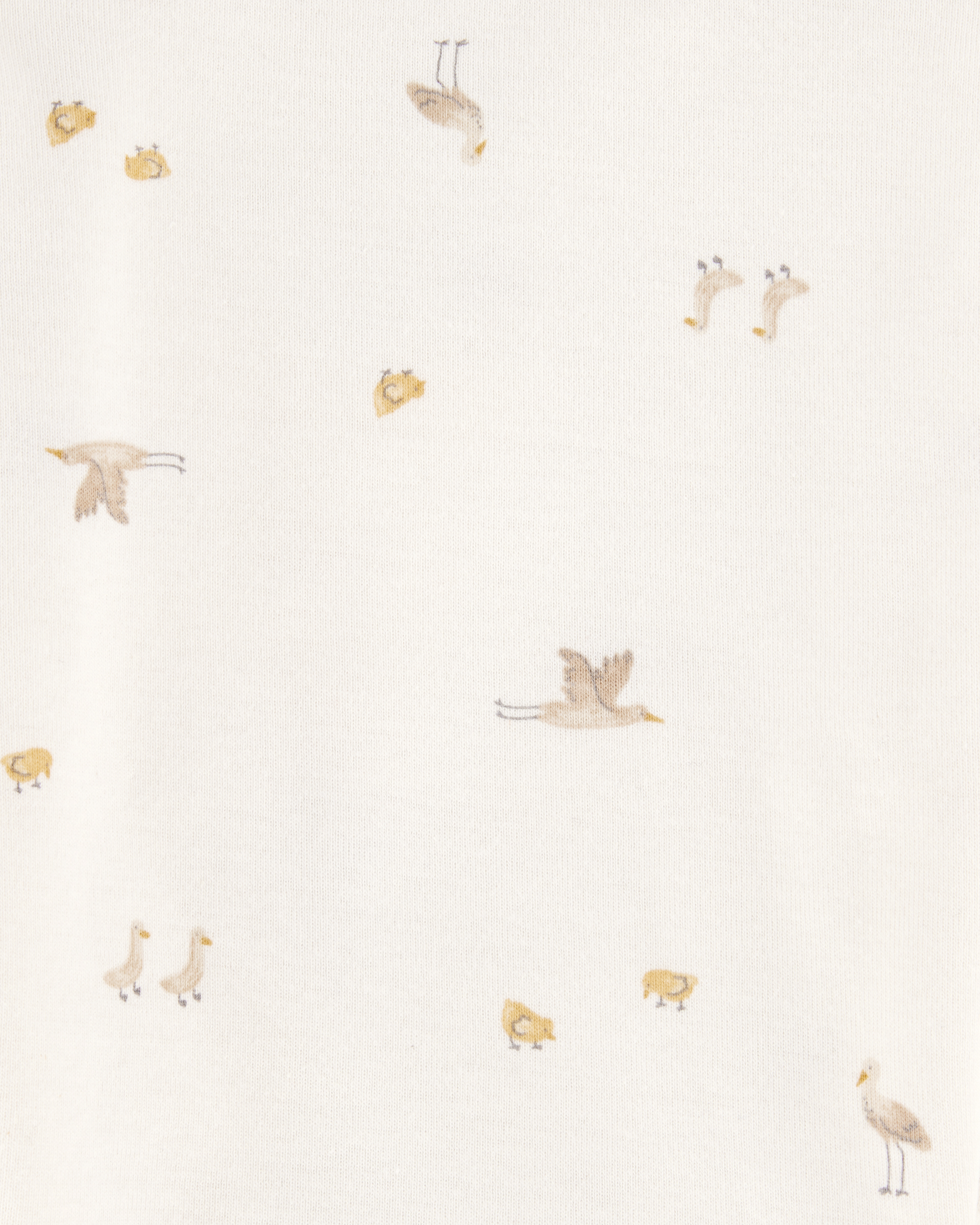 Baby 4-Pack Stork Long Sleeve Bodysuits