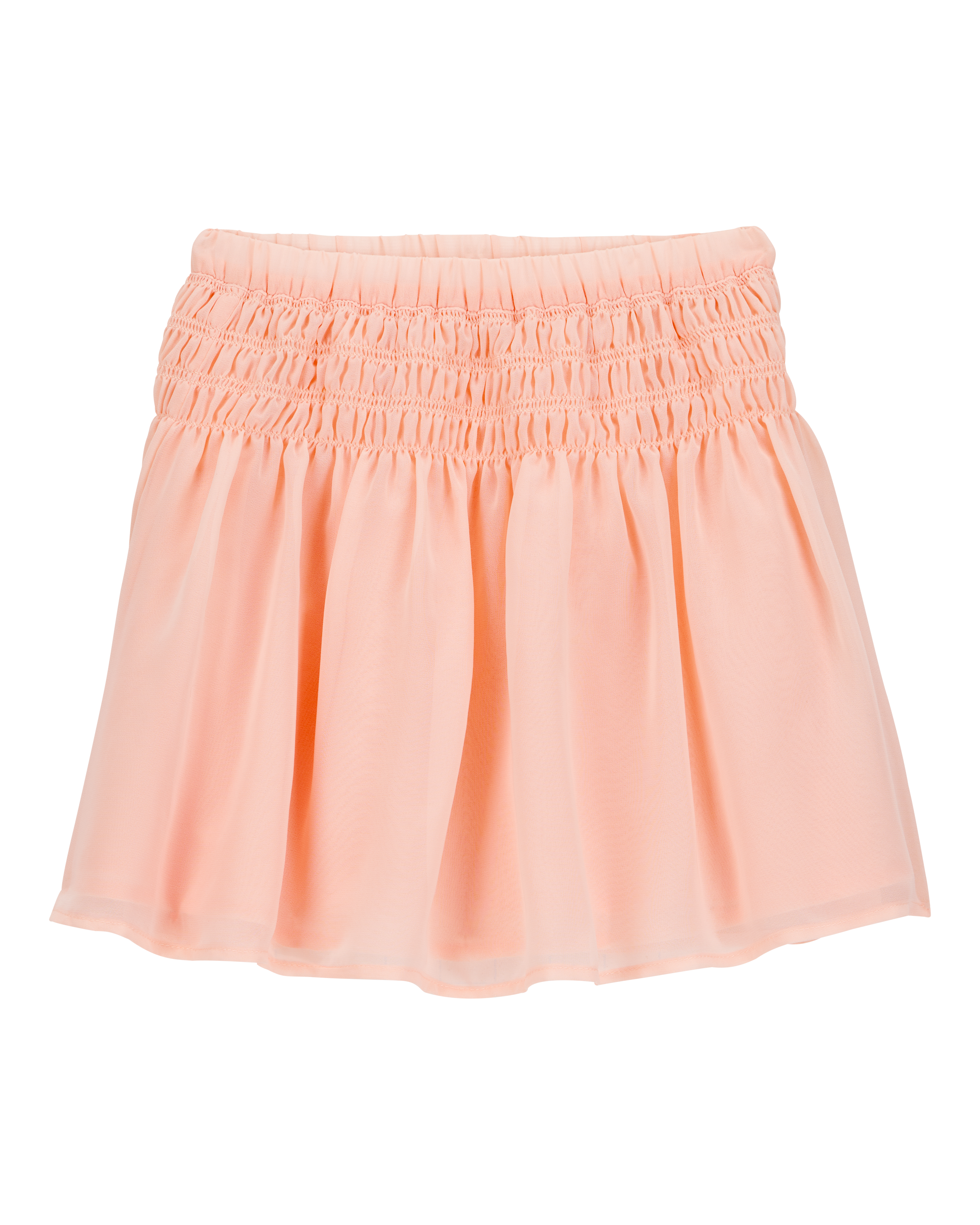 Kid Pull-On Chiffon Skirt