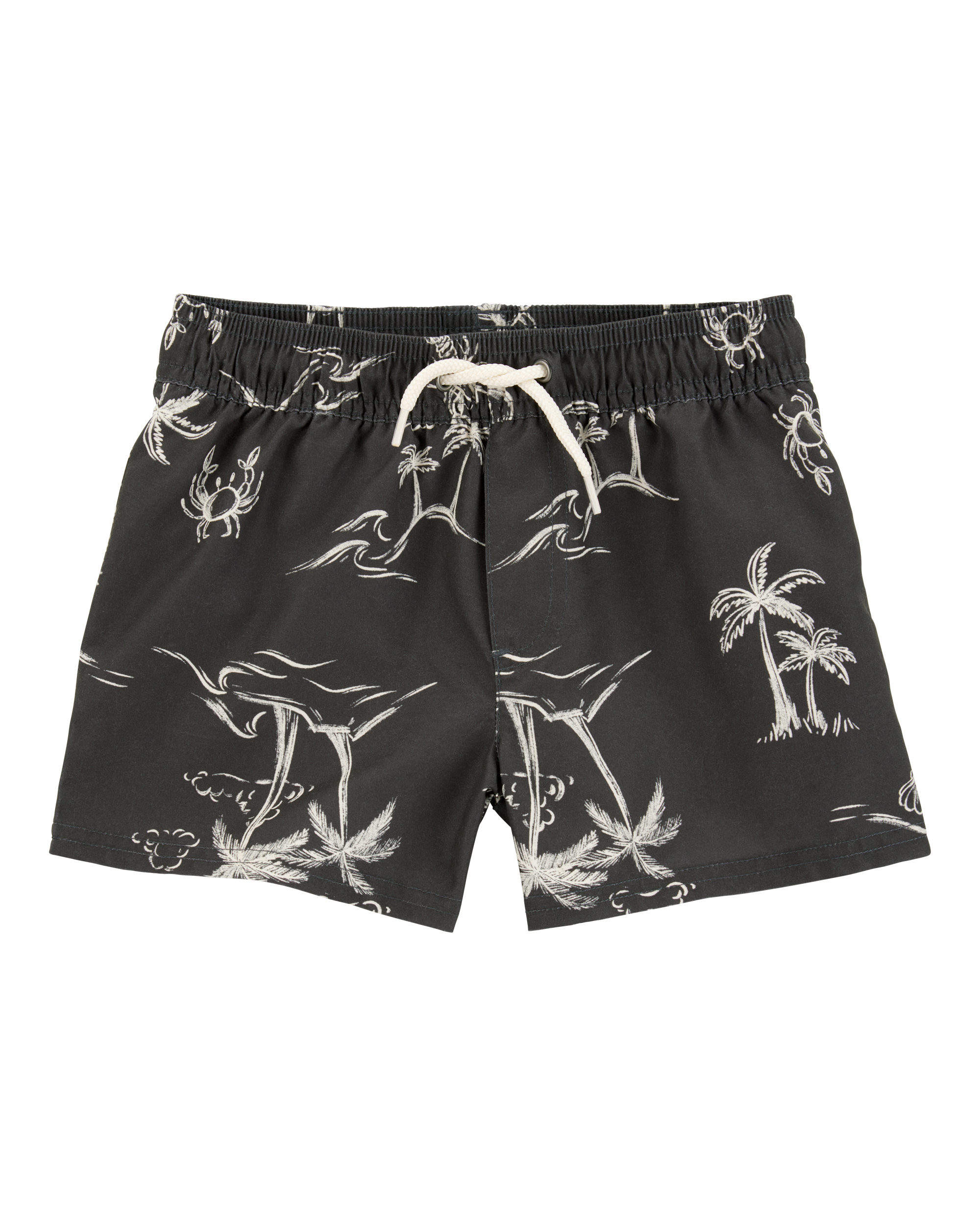 Toddler Palm Tree Swim Trunks