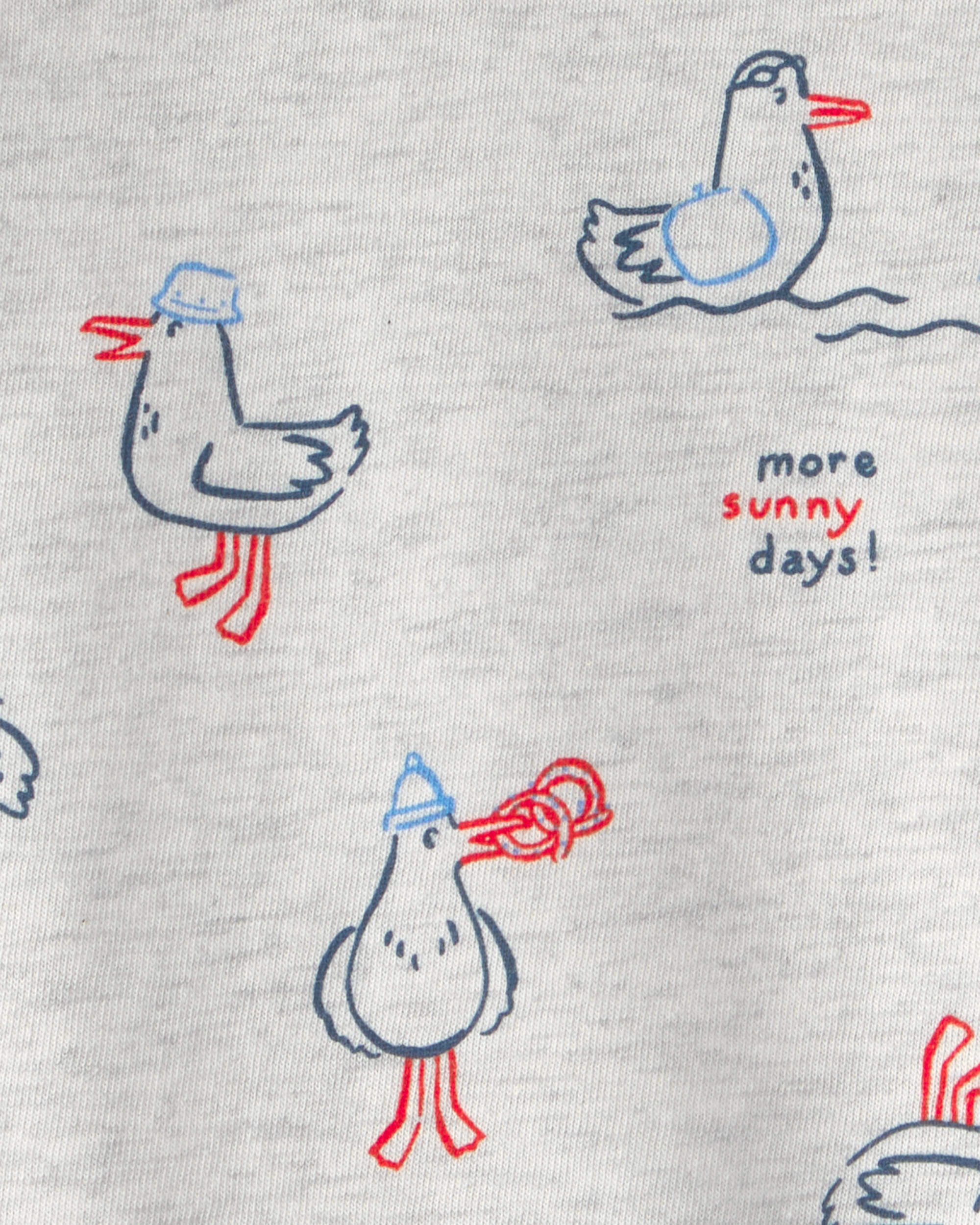 Baby Pelican T-Shirt - Grey