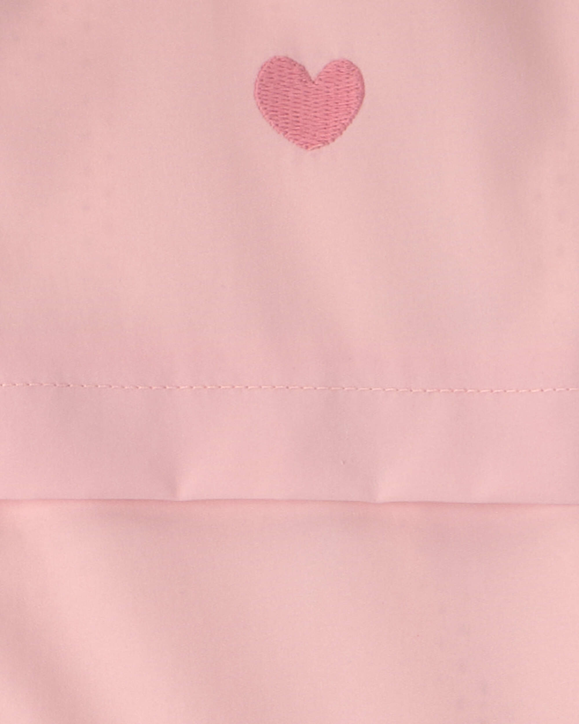Toddler Girl Heart Jacket - Pink