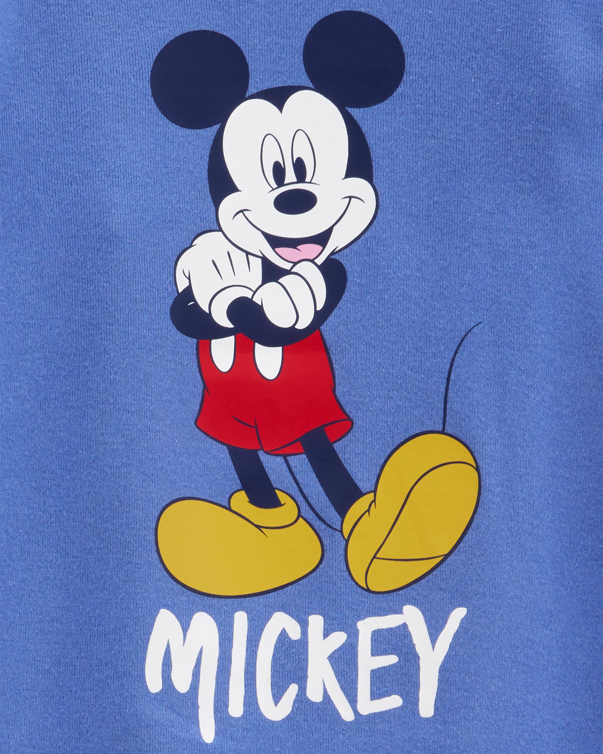 Toddler Disney© Mickey Mouse Snug-Fit Cotton 2-Piece Pyjamas - Blue