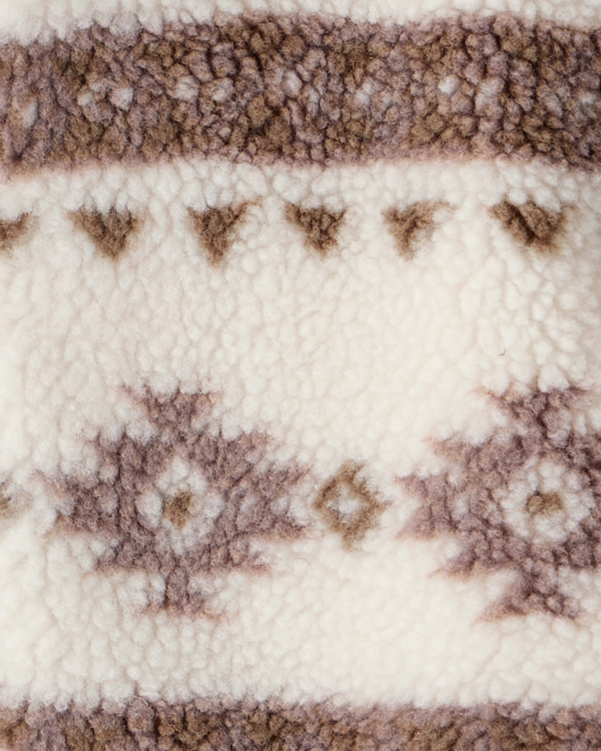 Toddler Recycled Aztec Sherpa Jacket