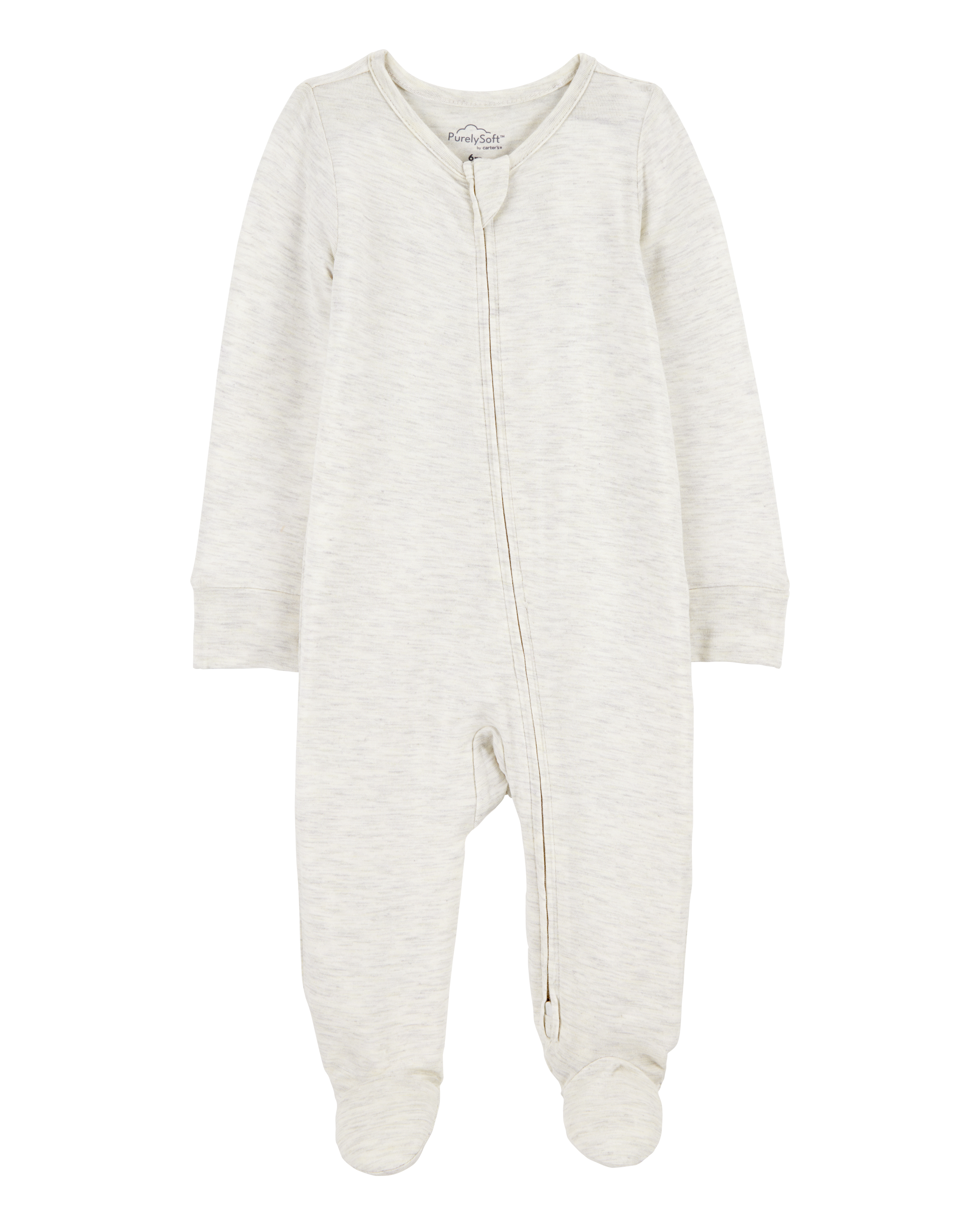 Baby Solid 2-Way Zip PurelySoft Sleeper Pyjamas