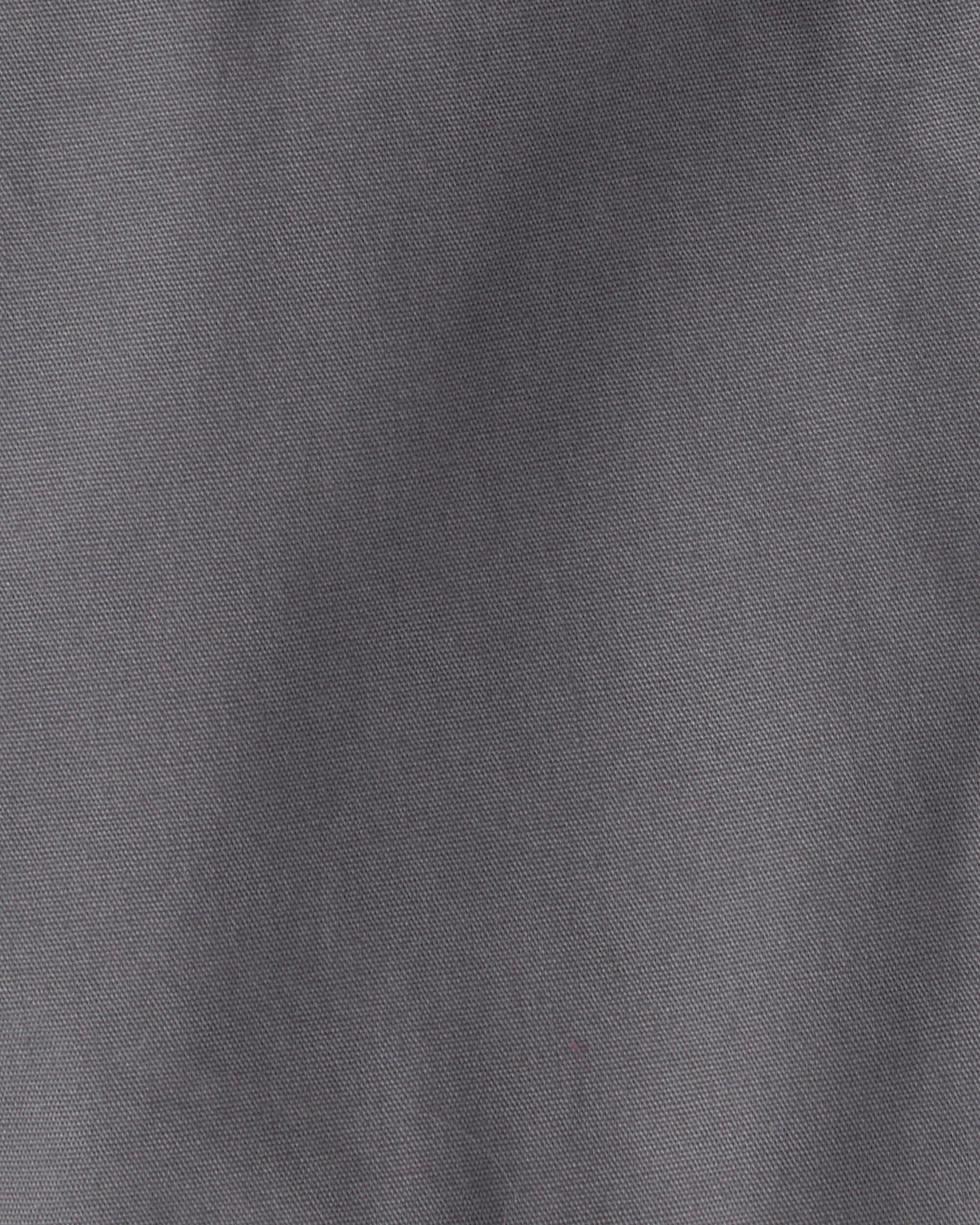 Toddler Boy Canvas Shorts - Grey