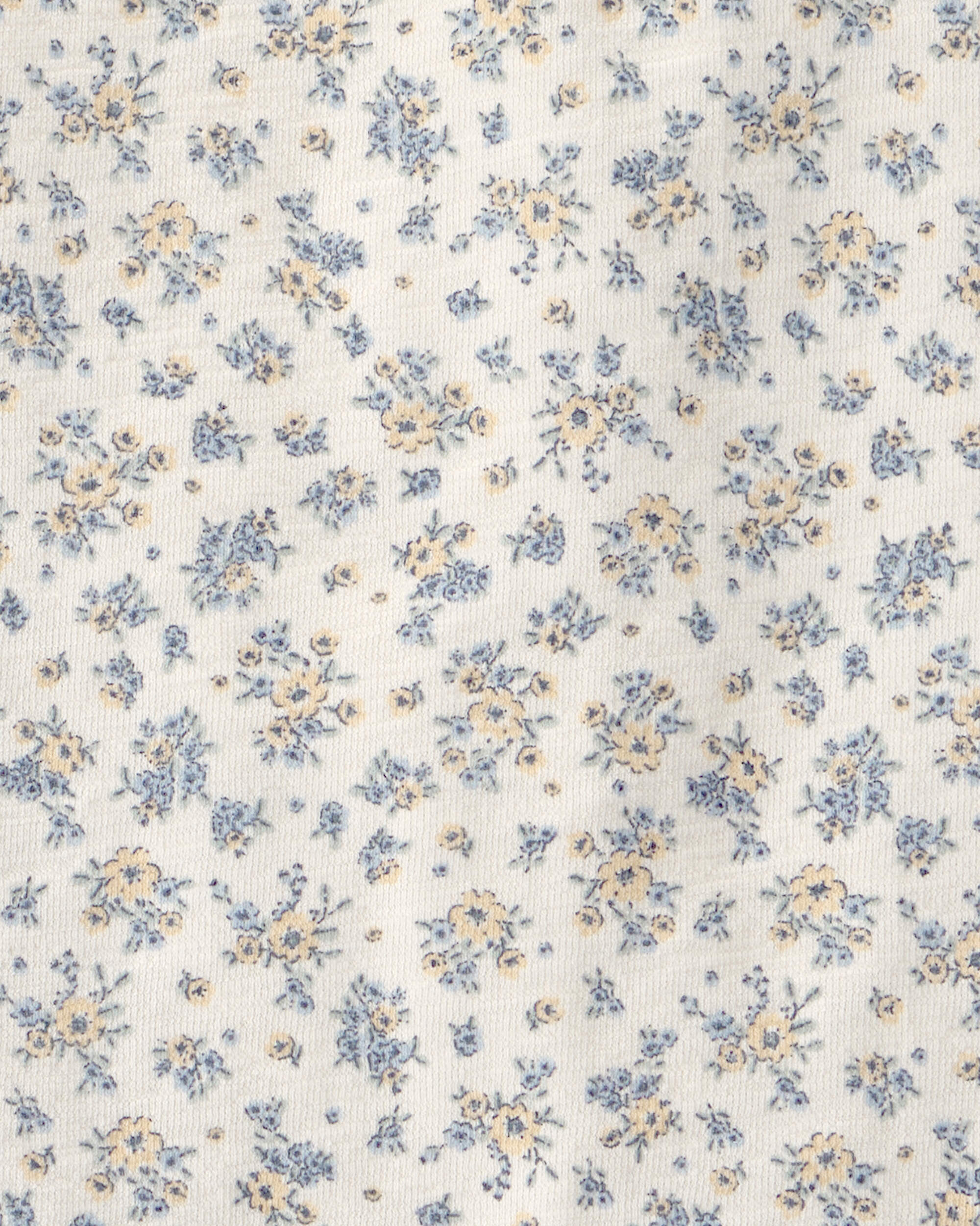 Girls 2-Piece Top & Short Set Made with Organic Cotton Spring Bloom Print