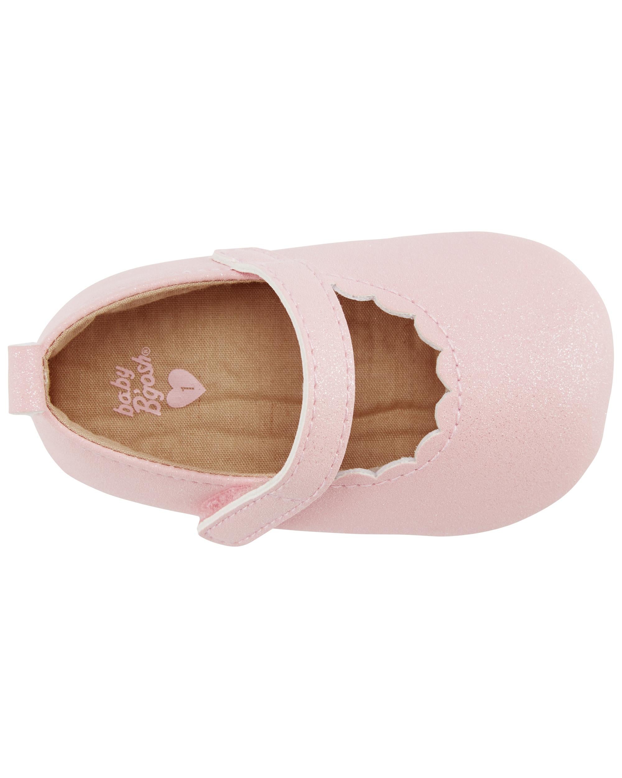 Crib sales shoes pink