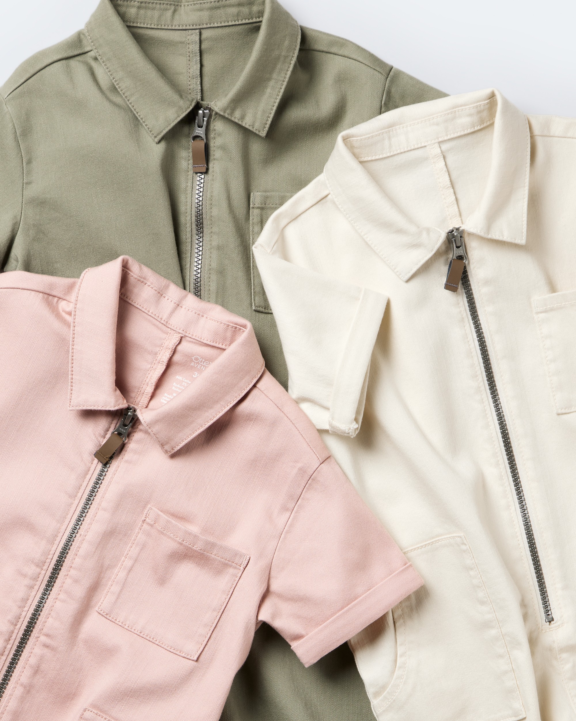 Toddler Day Out™ Jumpsuit - Olive