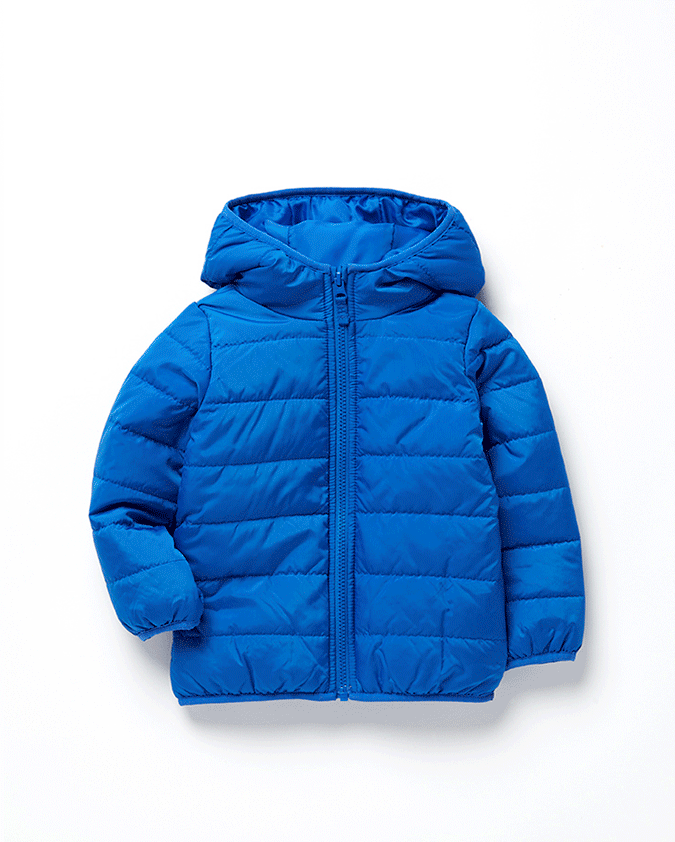 Blue Kid Packable Puffer Jacket Carter s Oshkosh Canada