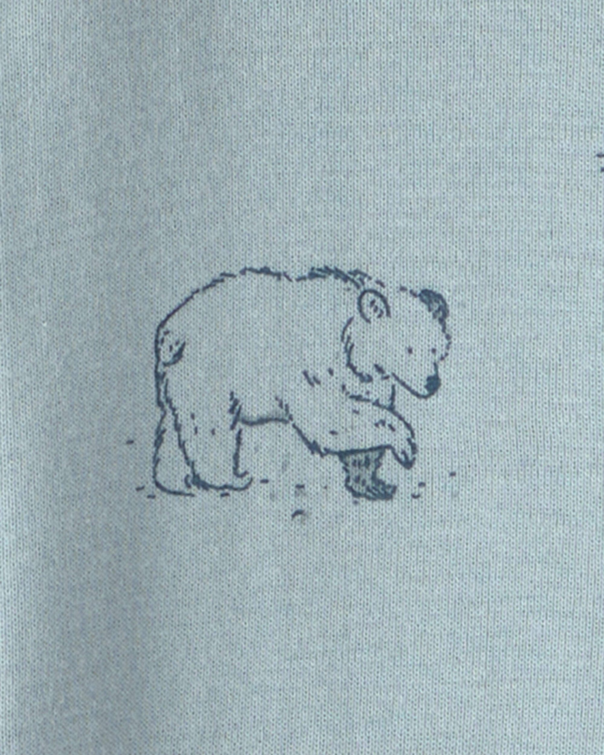 Baby Organic Cotton Sleeper Blue Bears