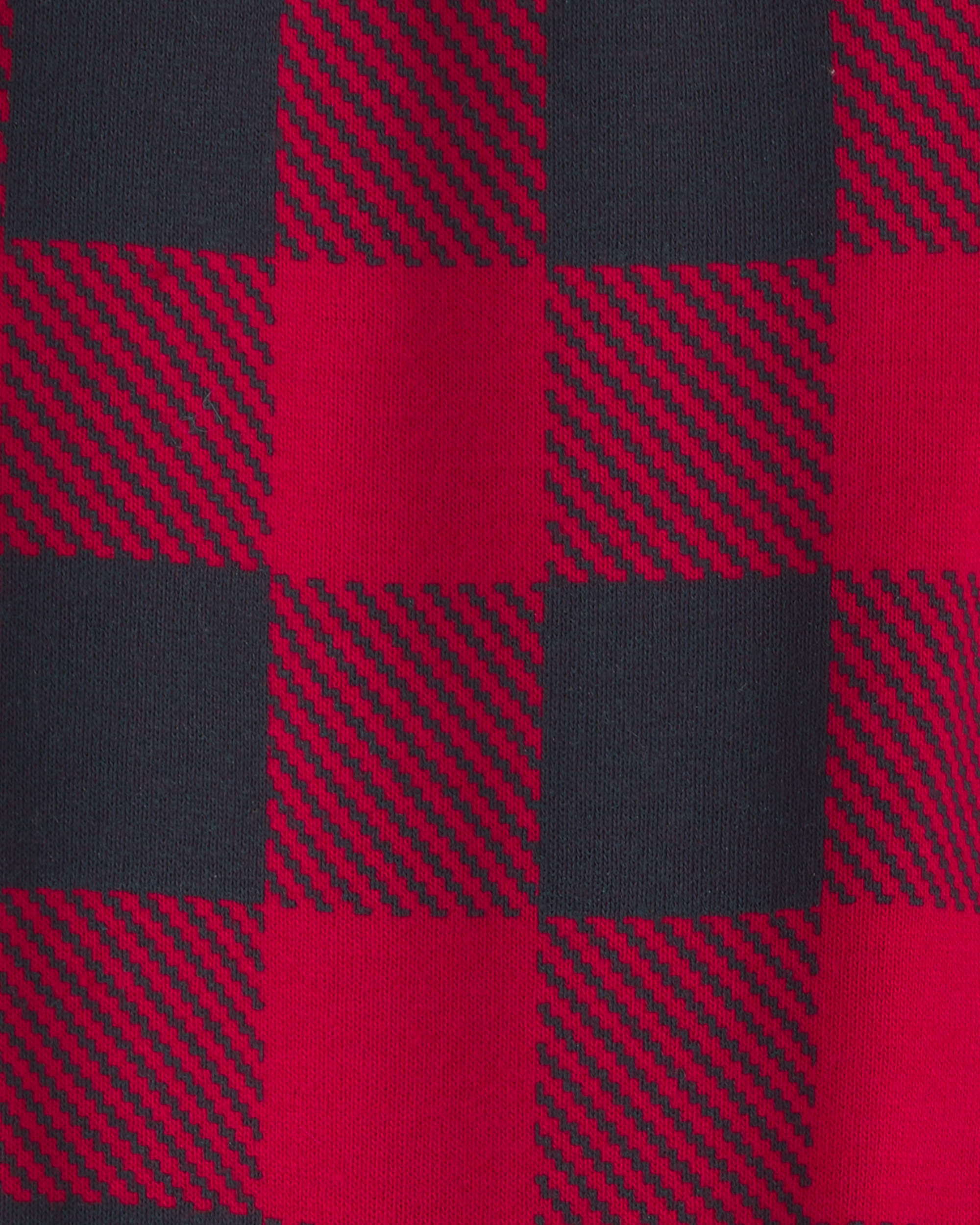 Baby Boy 3-Piece 'Dreaming Of Santa' Buffalo Check Christmas Outfit Set
