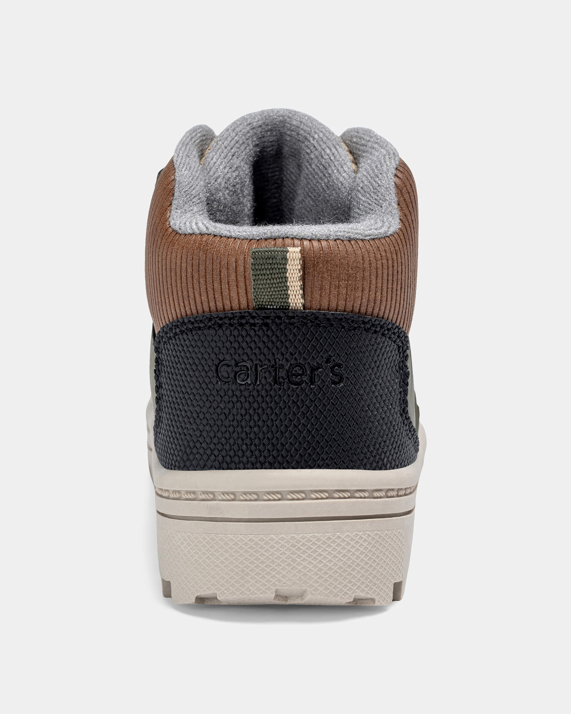 Toddler Boy Ankle Boots - Olive