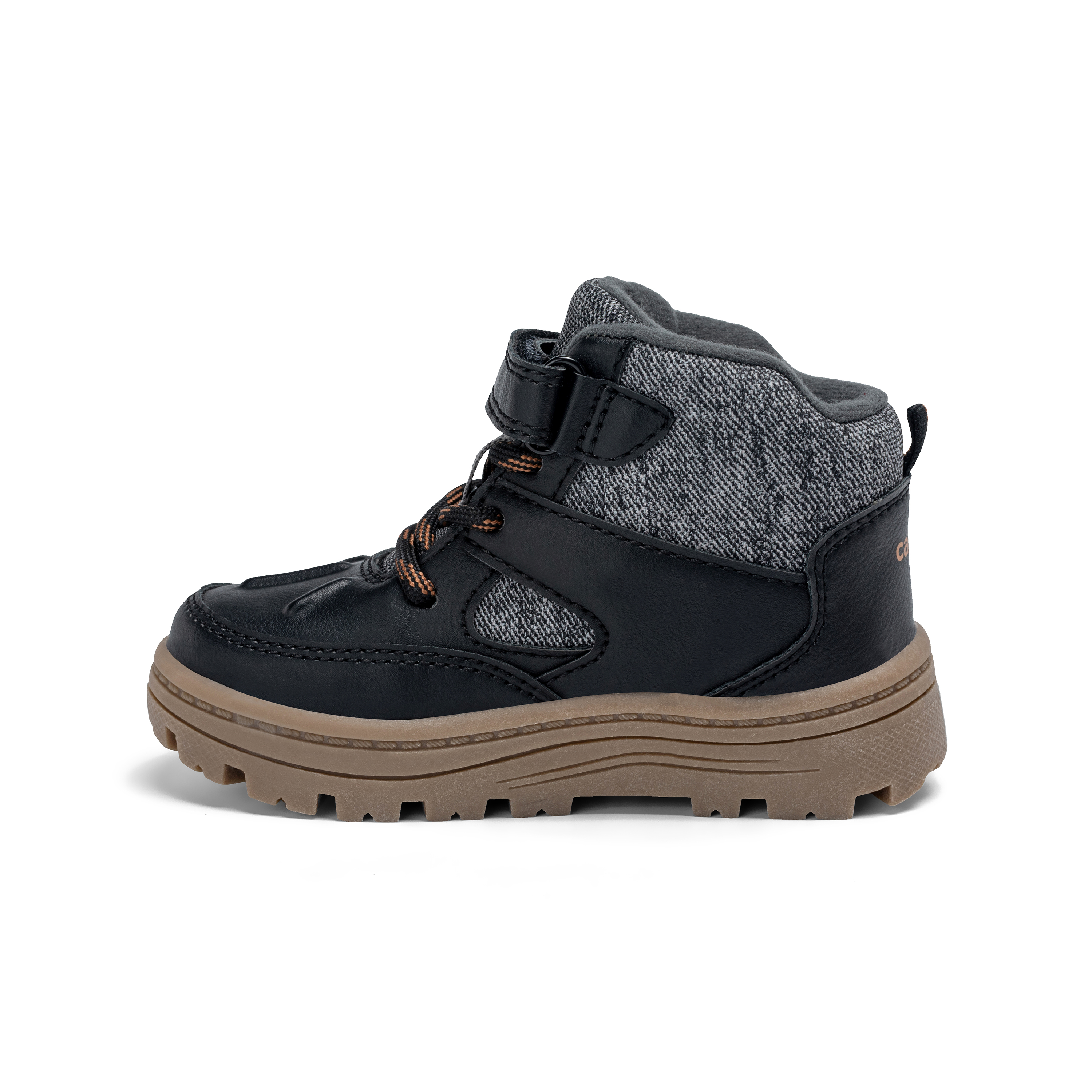 Toddler Boy Lace-Up Boots - Grey