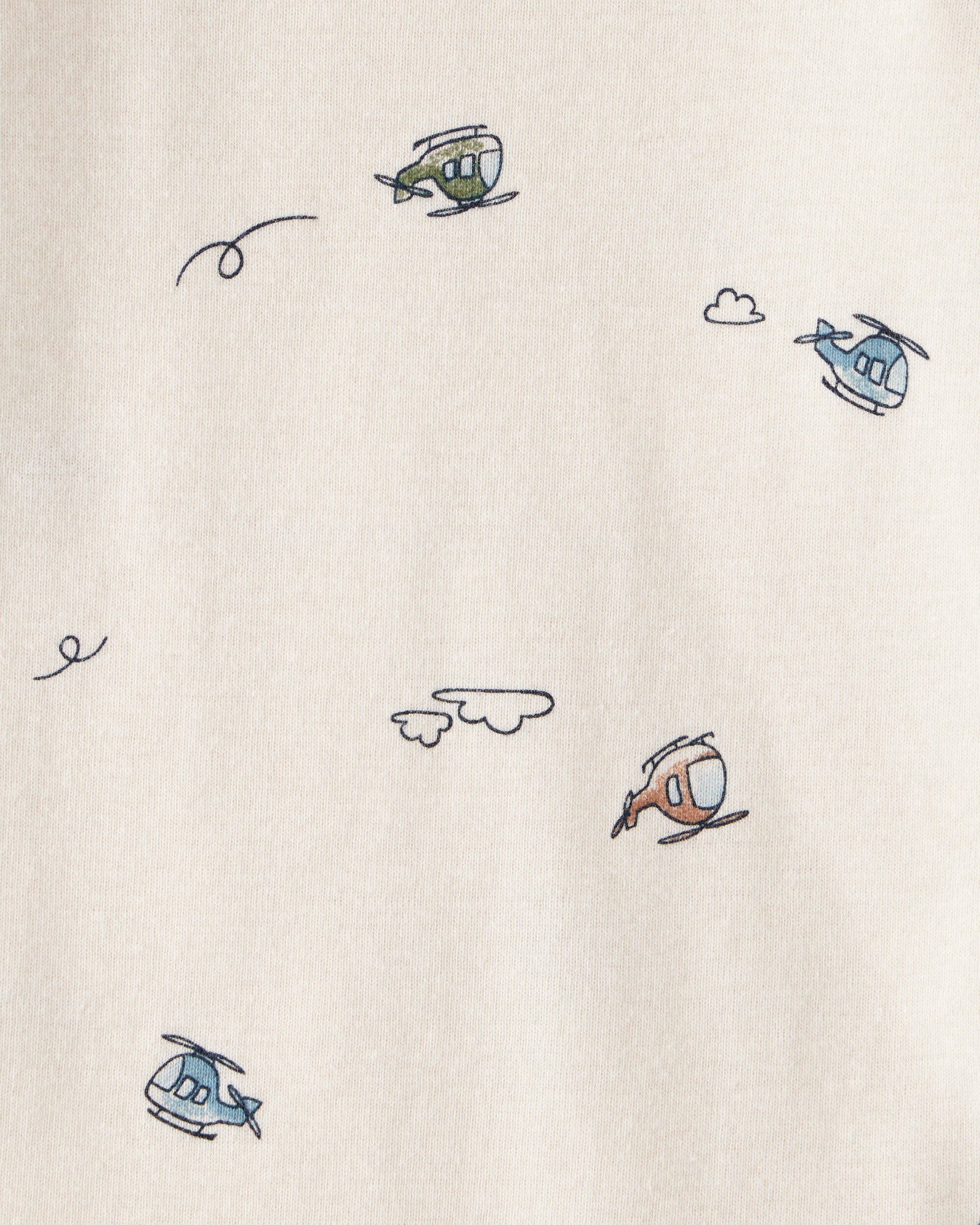 Baby Boy 4-Pack Construction Print Long-Sleeve Multipack Bodysuits - White/Navy Blue