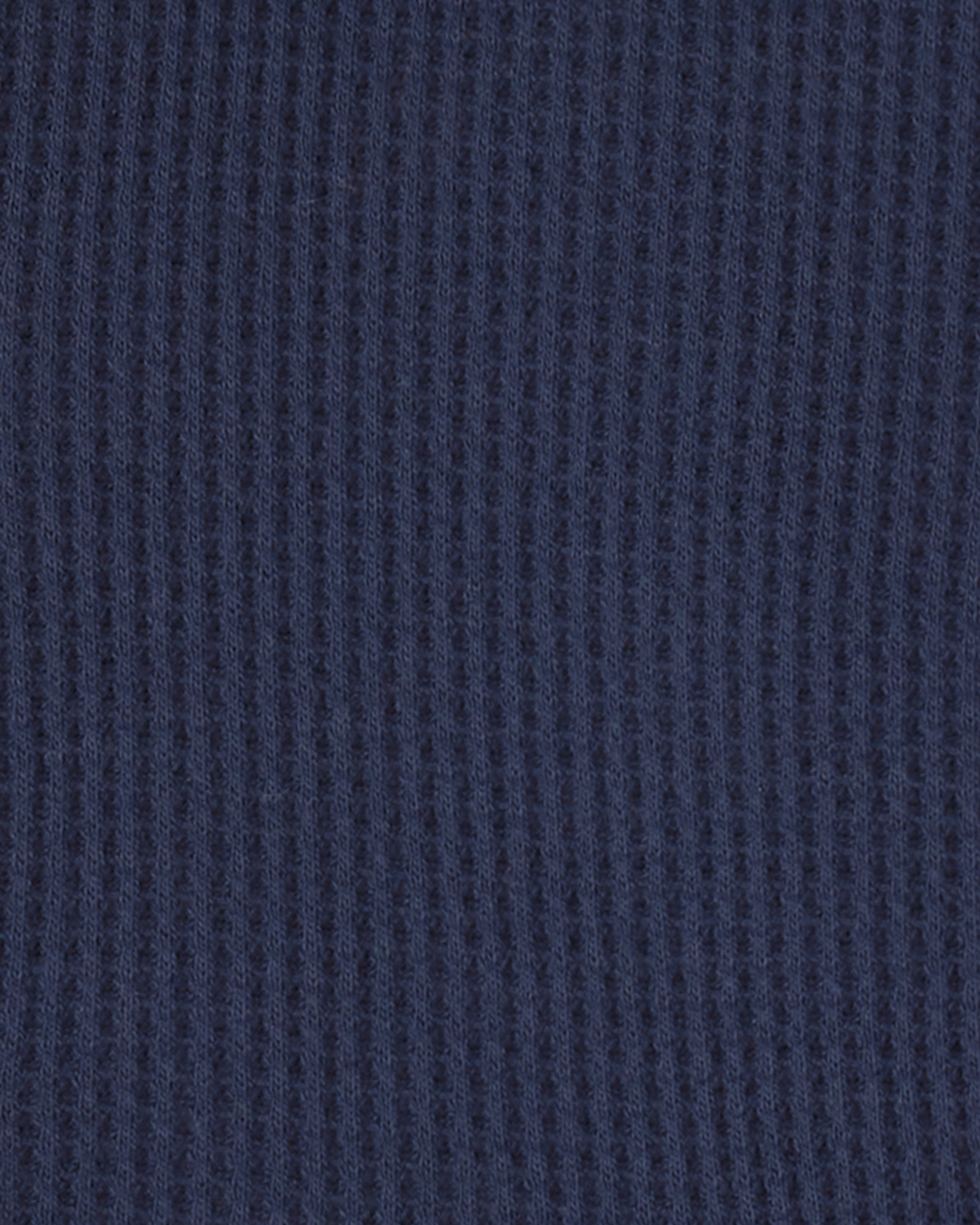 Toddler Boy Waffle Knit Hooded Jacket Made with Organic Cotton