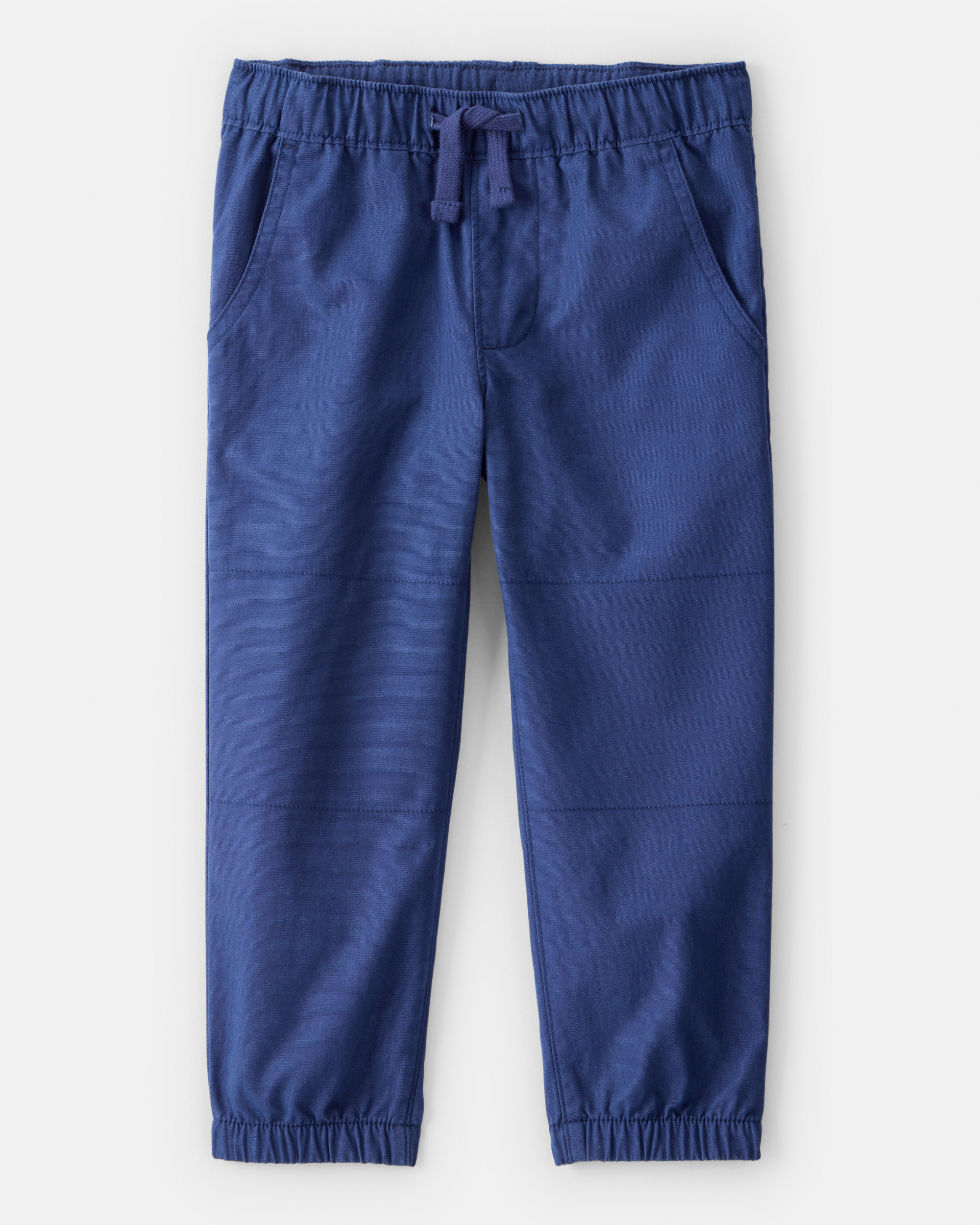 Toddler Boy Cotton Pull-On Fashion Pants - Navy