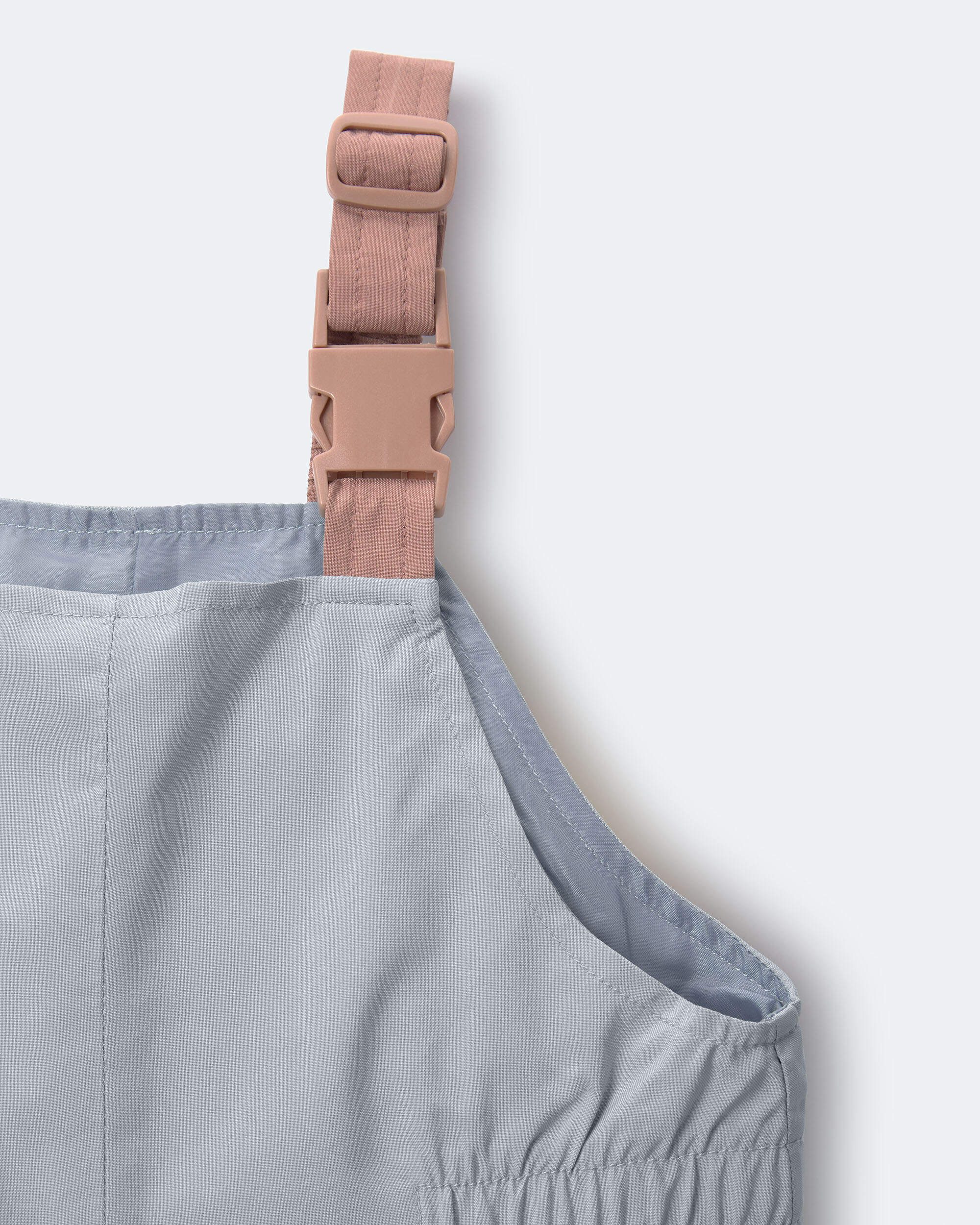 Toddler Rain Bib - Pale Blue