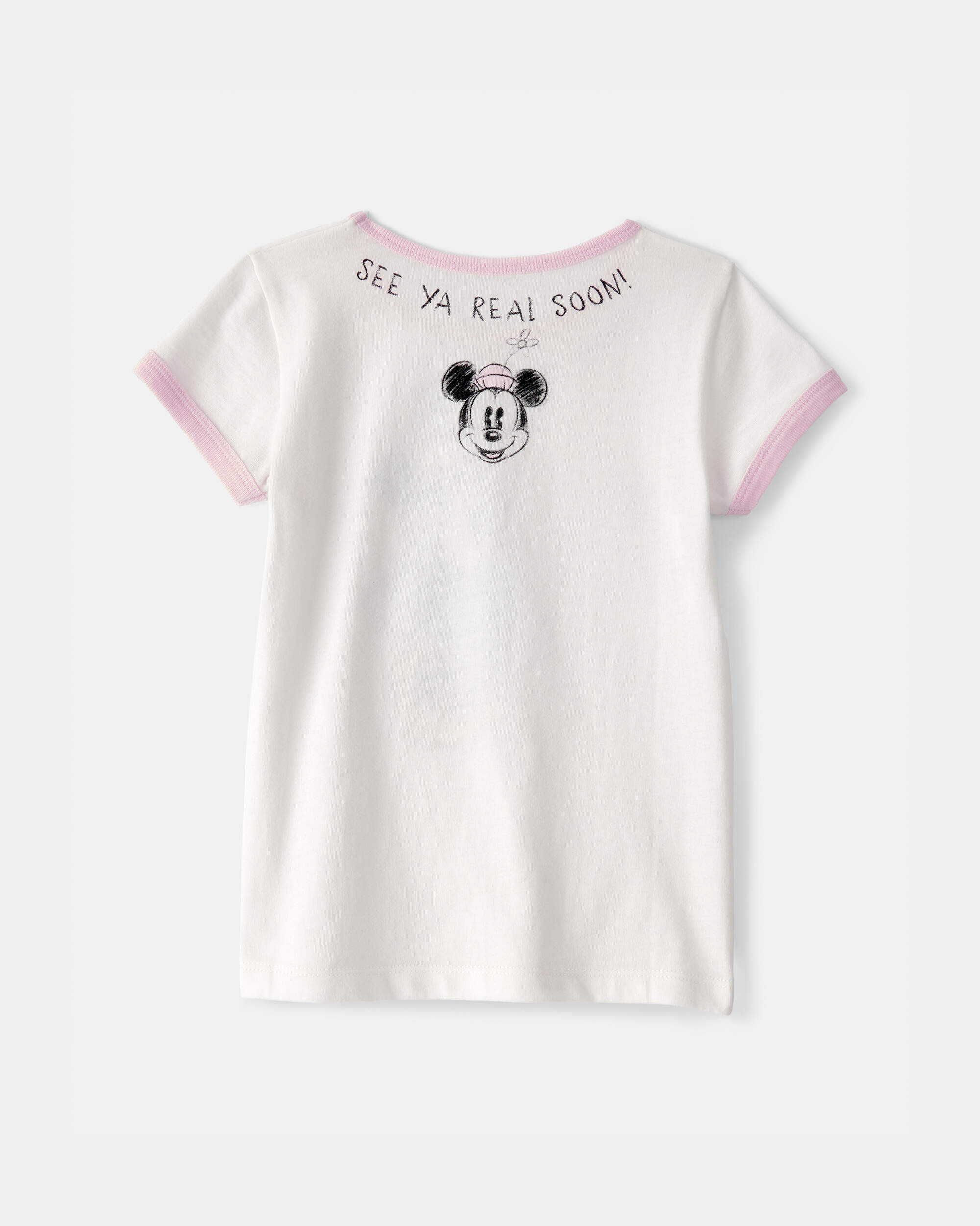 Toddler Girl Disney© Minnie Mouse Graphic Tee - White