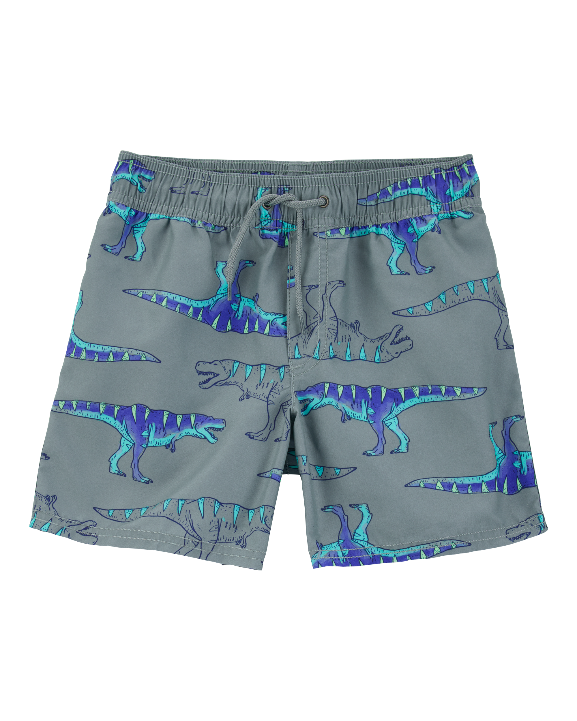 Kid 2-Piece Dinosaur Rashguard & Swim Trunk Set