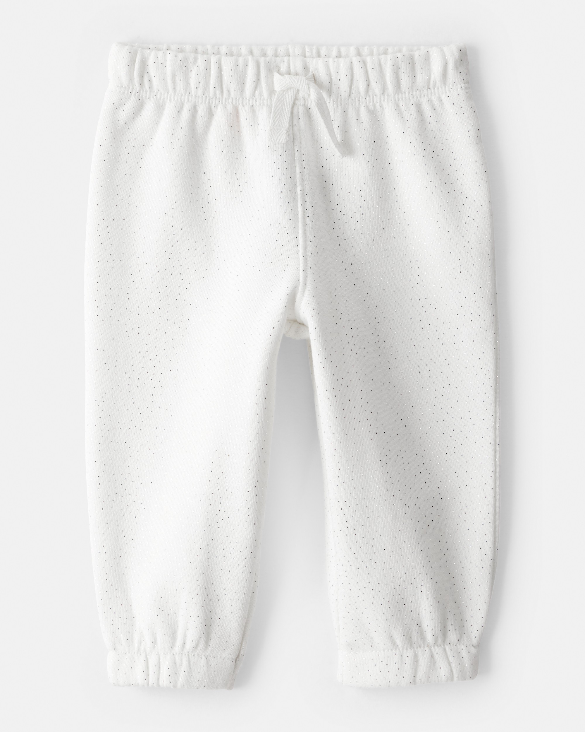 Baby Girl 2-Piece DayDream Fleece Snow Day Bodysuit & Pant Set - Cream/Blue