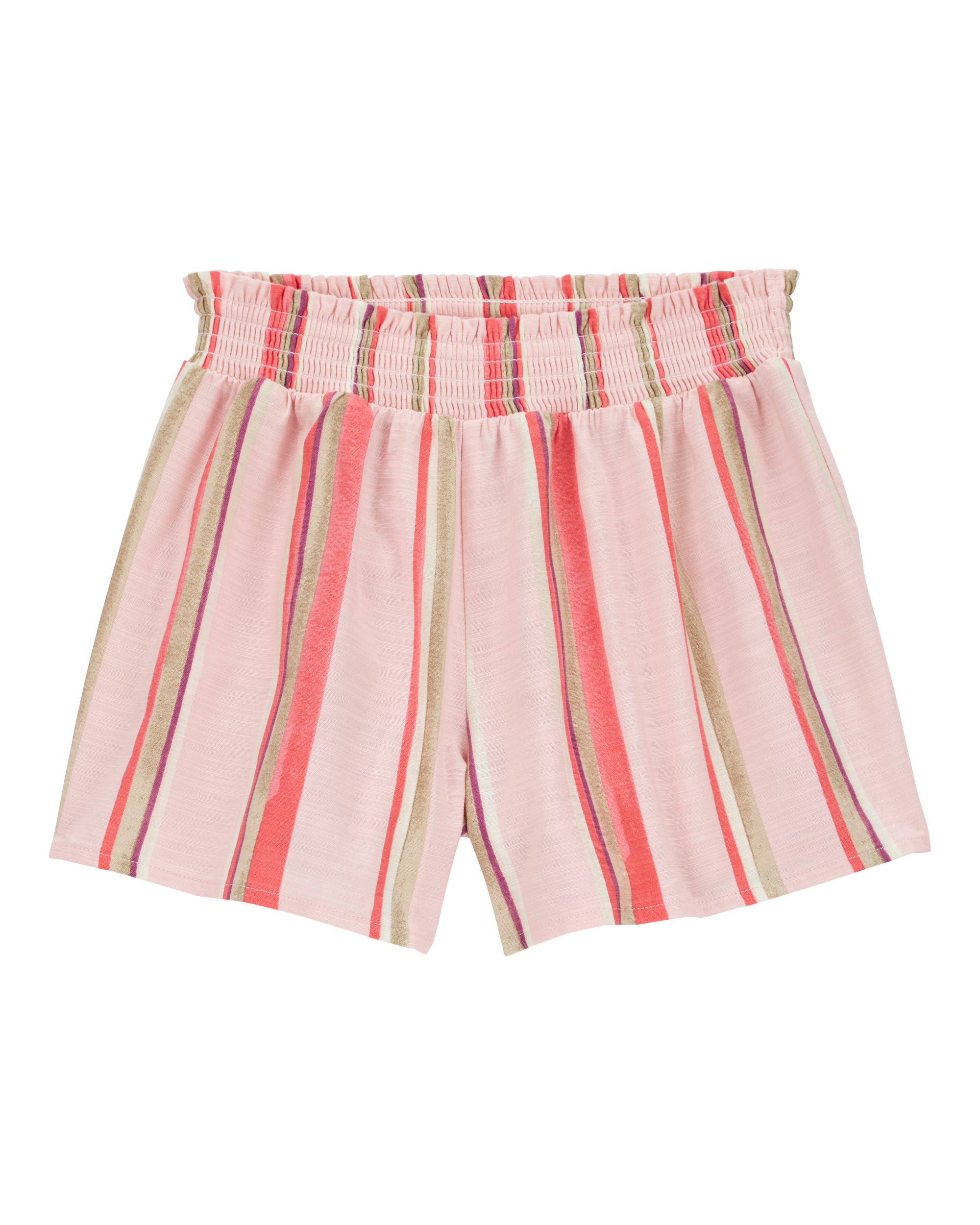 Kid Striped Flowy Pull-On Shorts