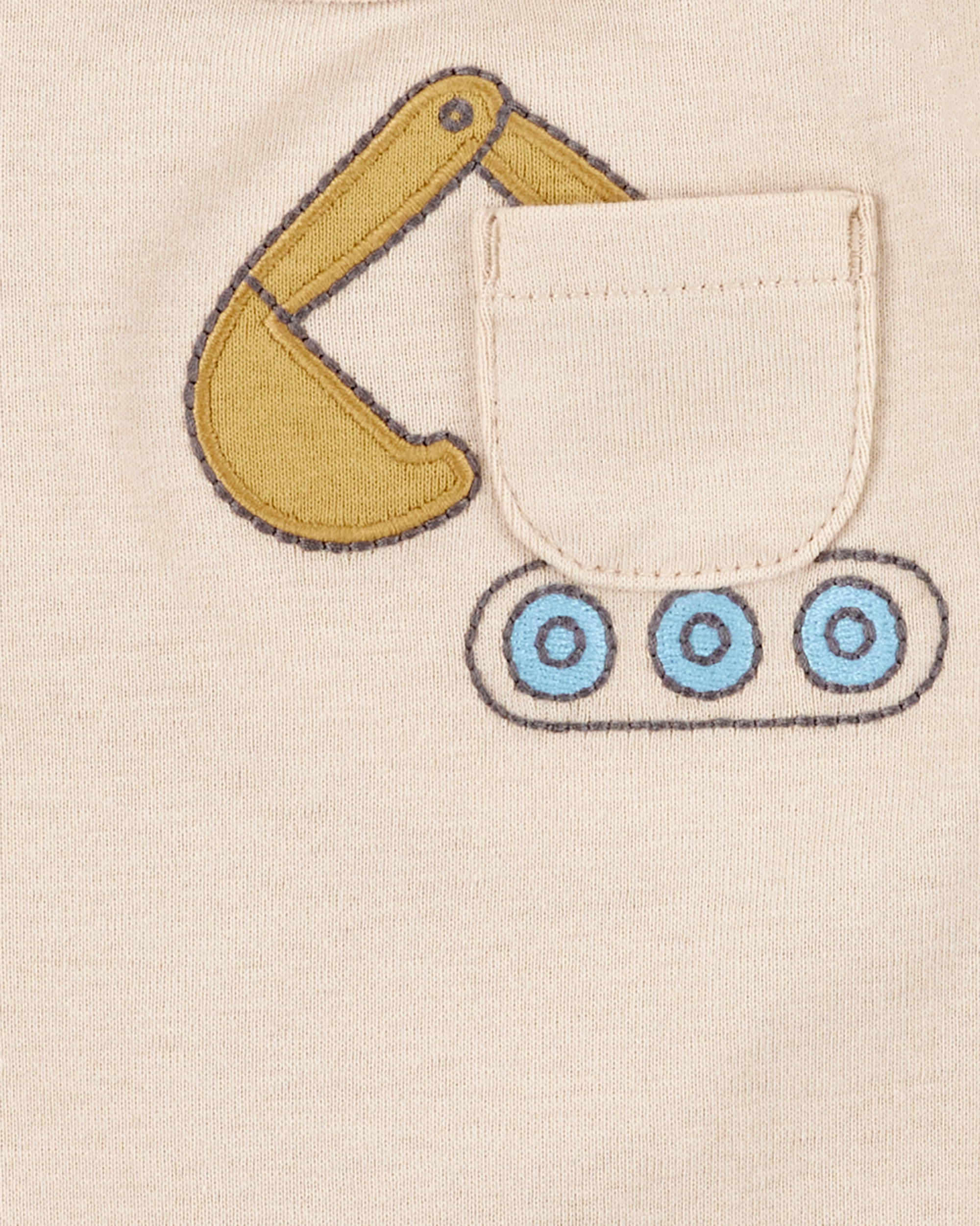 Baby Boy 5-Pack Construction Short-Sleeve Cotton Bodysuits