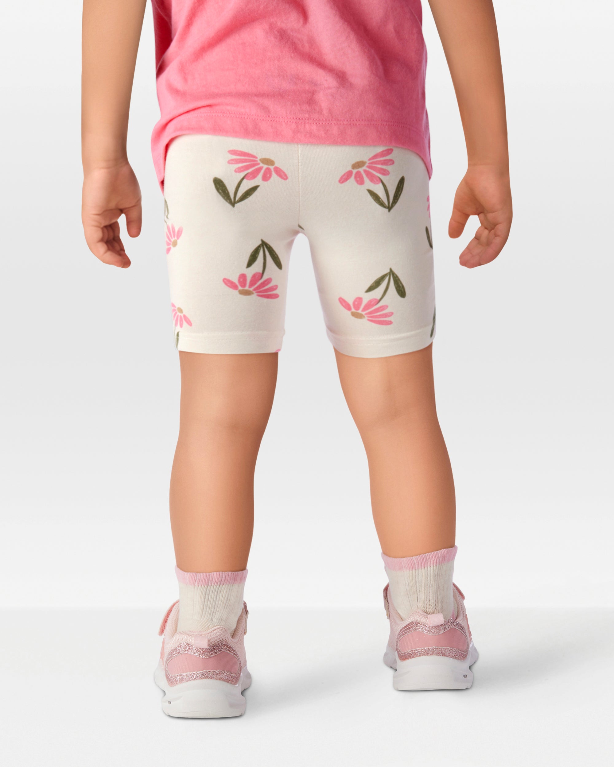 Toddler Floral Bike Shorts
