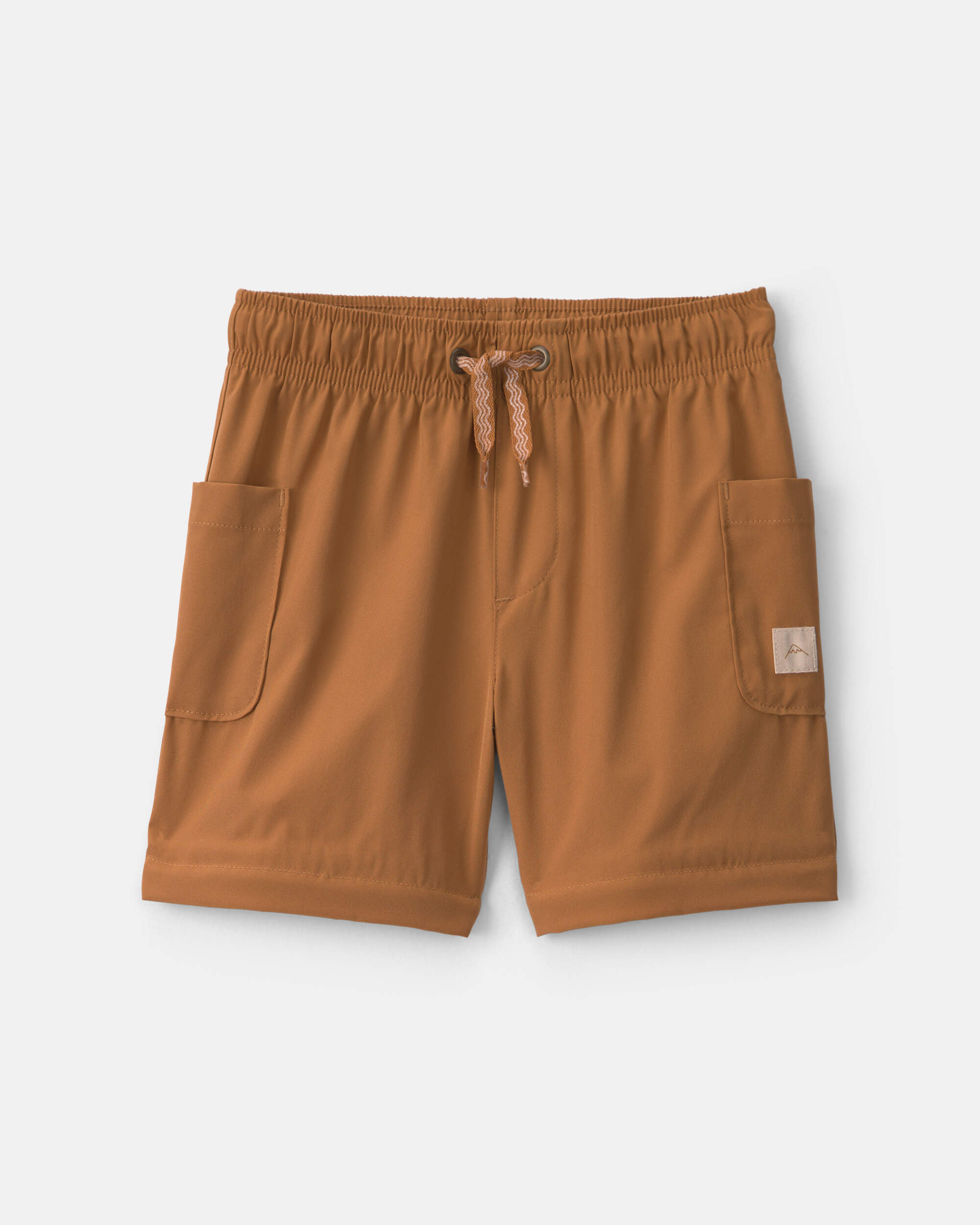 Toddler Boy Poplin Pants - Brown