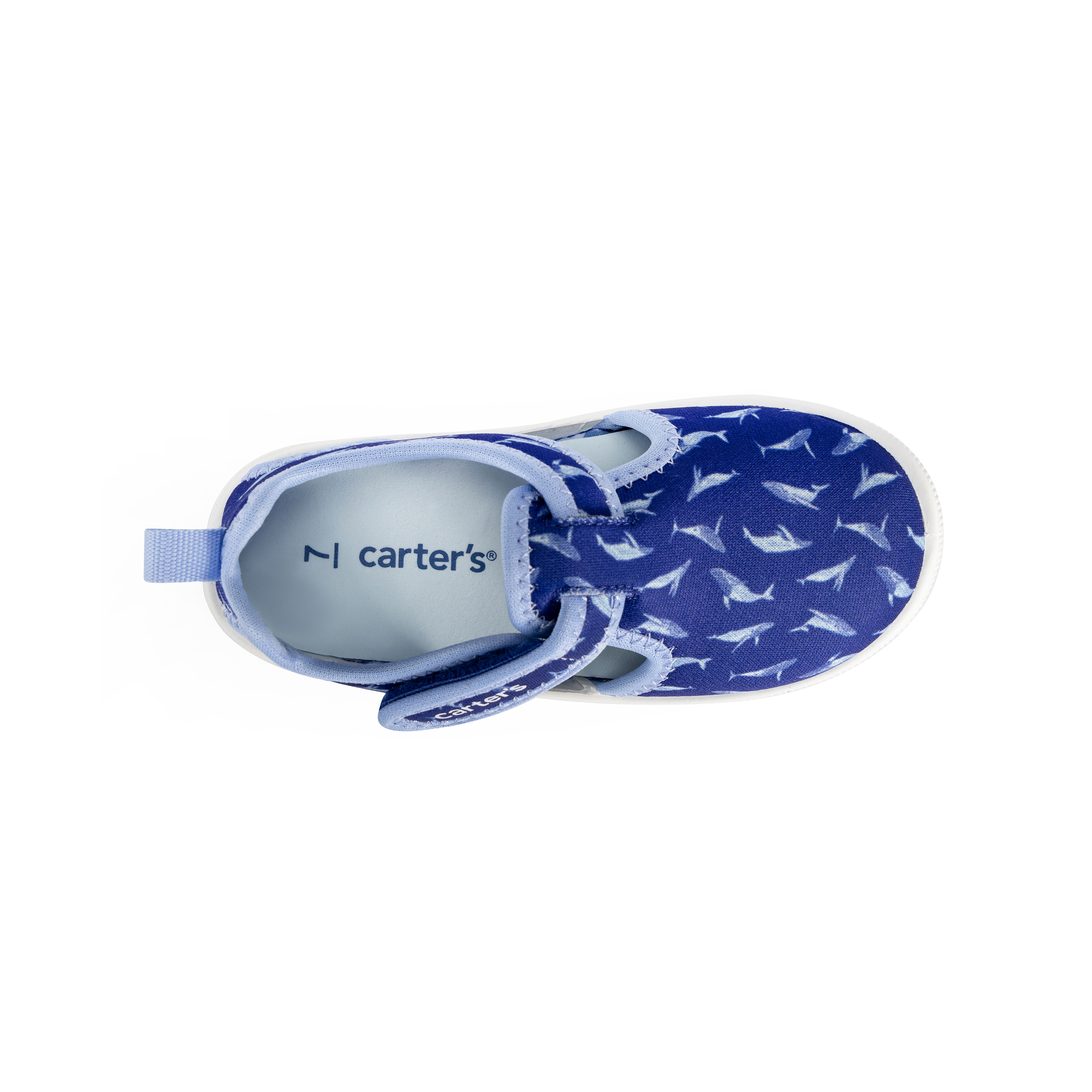 Toddler Boy Whale Water Shoes - Blue