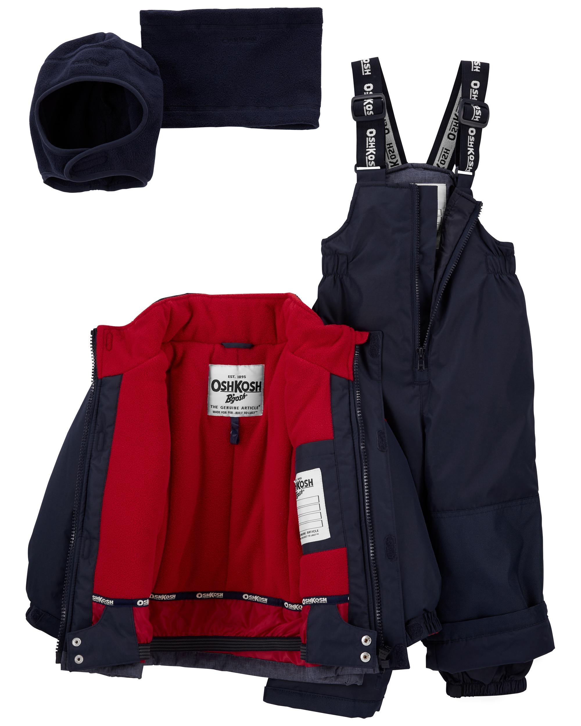 2 Piece Snowsuit With Bonus Hat Neck Warmer