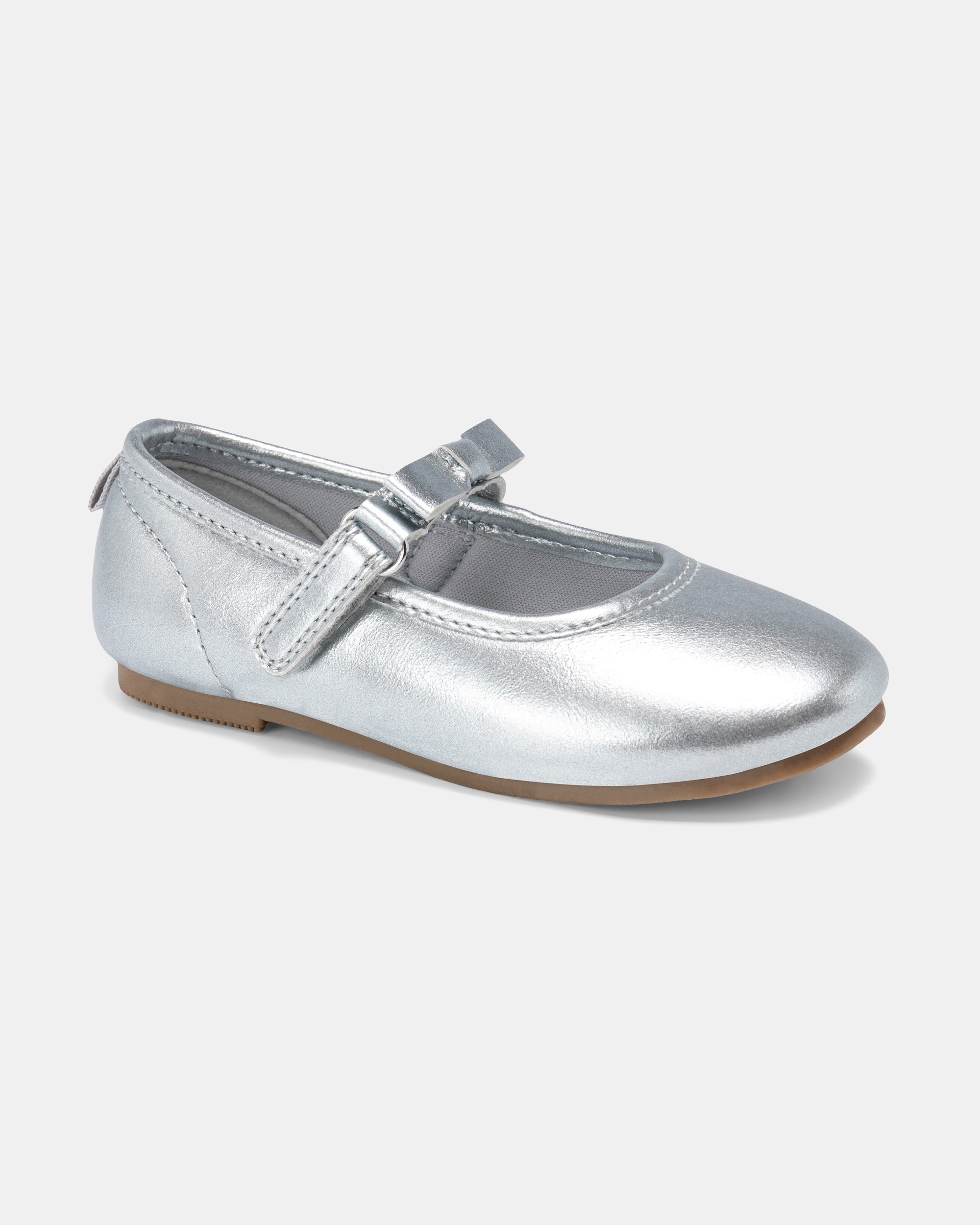 Toddler Girl Dress Shoes - Silver