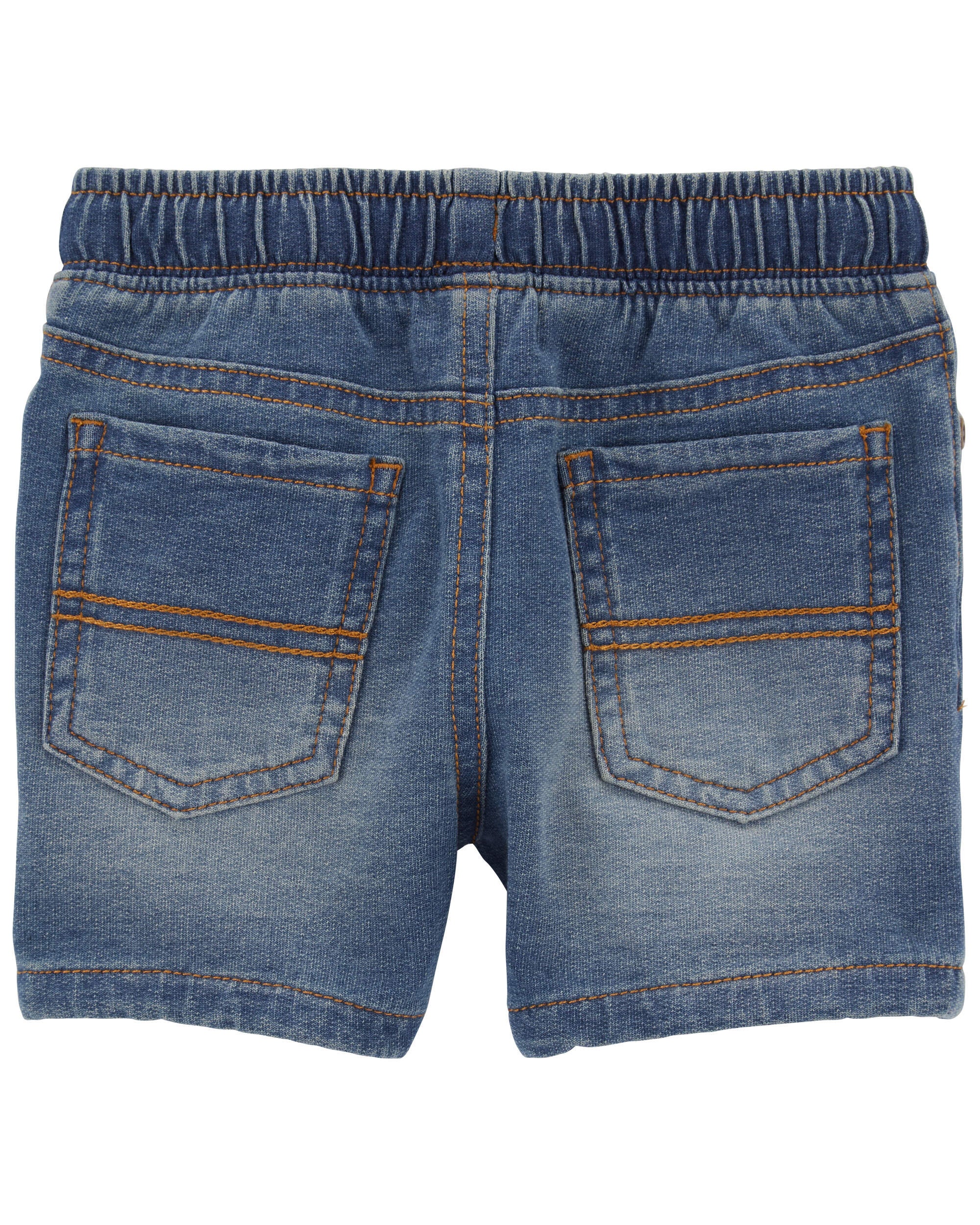 Navy Pull On Denim Shorts Carter s Oshkosh Canada