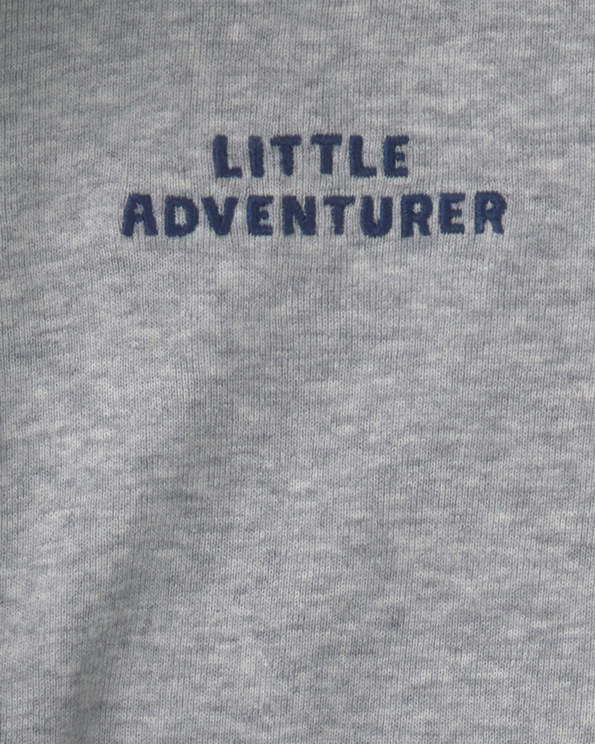 Baby Boy 3-Piece 'Little Adventurer' Buffalo Check Fleece Layering Set