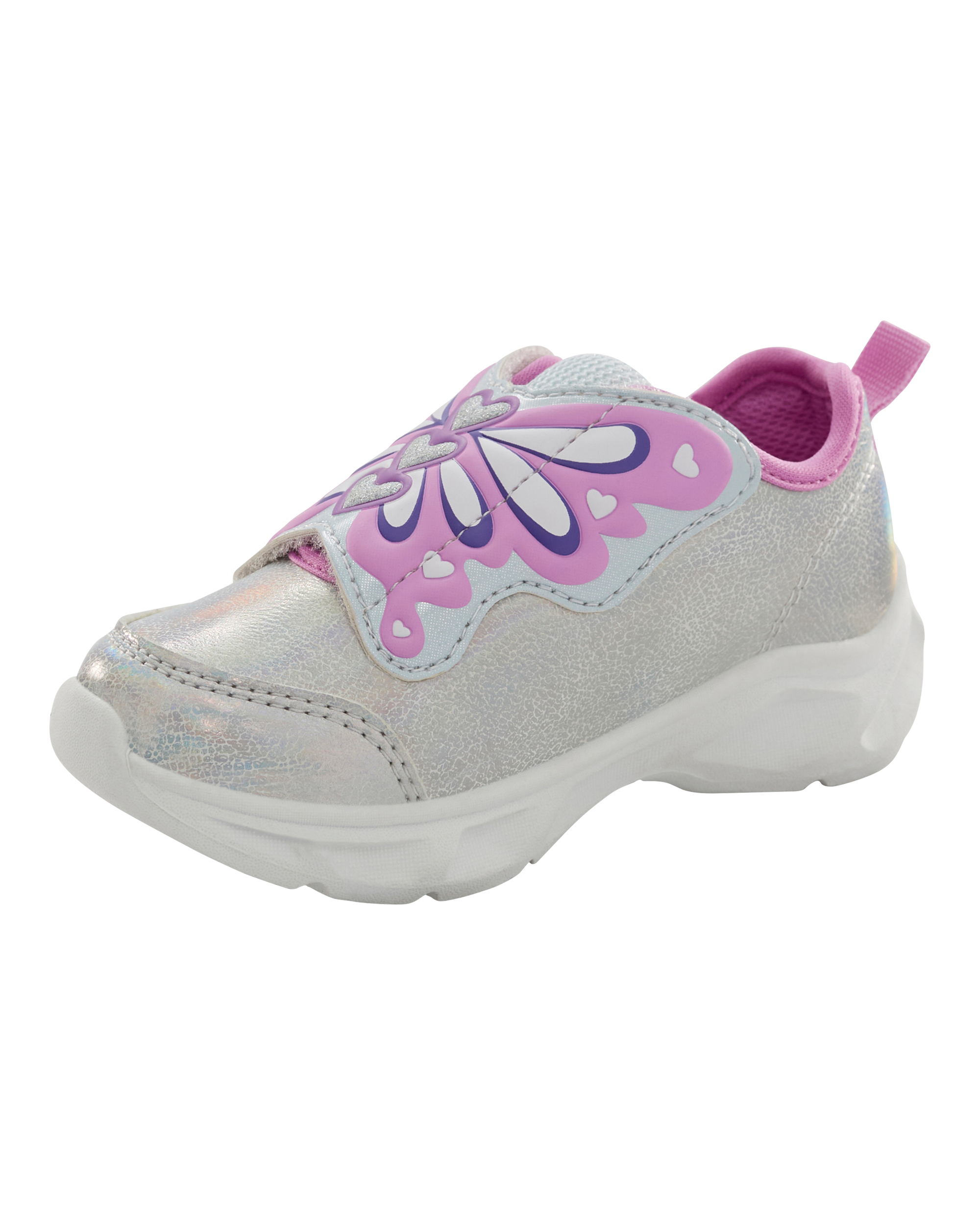 Toddler Butterfly Light-Up Sneakers