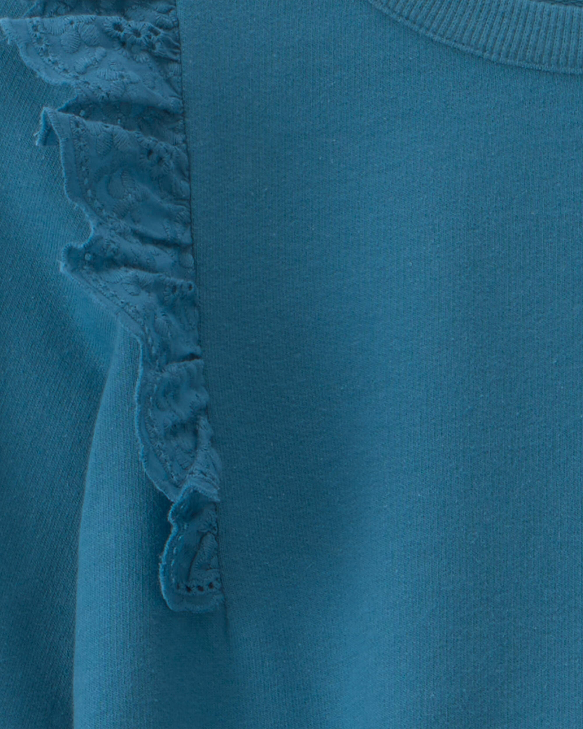 Girls 2-Piece Bee Long-Sleeve Top & Skirt Set - Blue