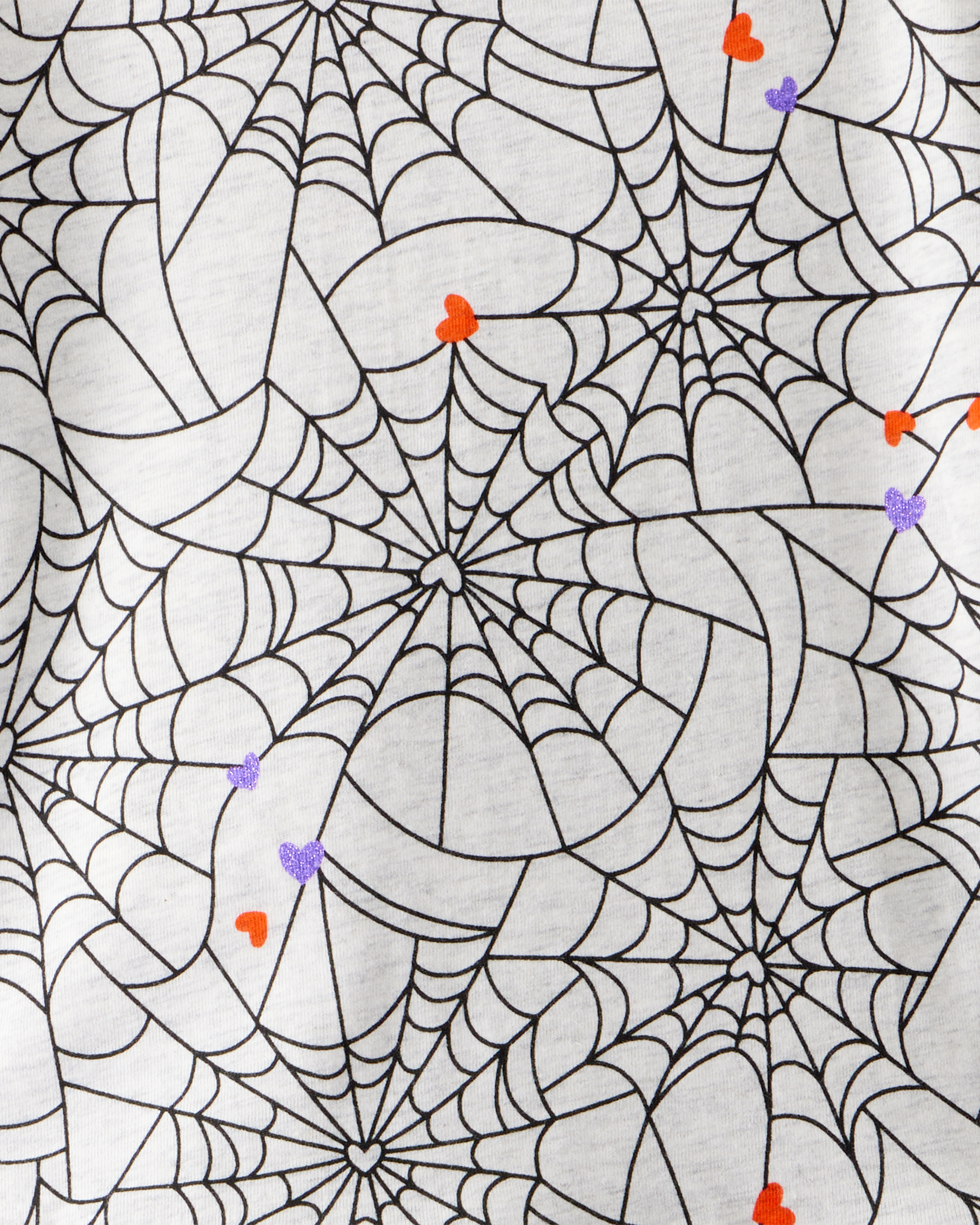 Toddler Halloween Spiderwebs Long-Sleeve Tee