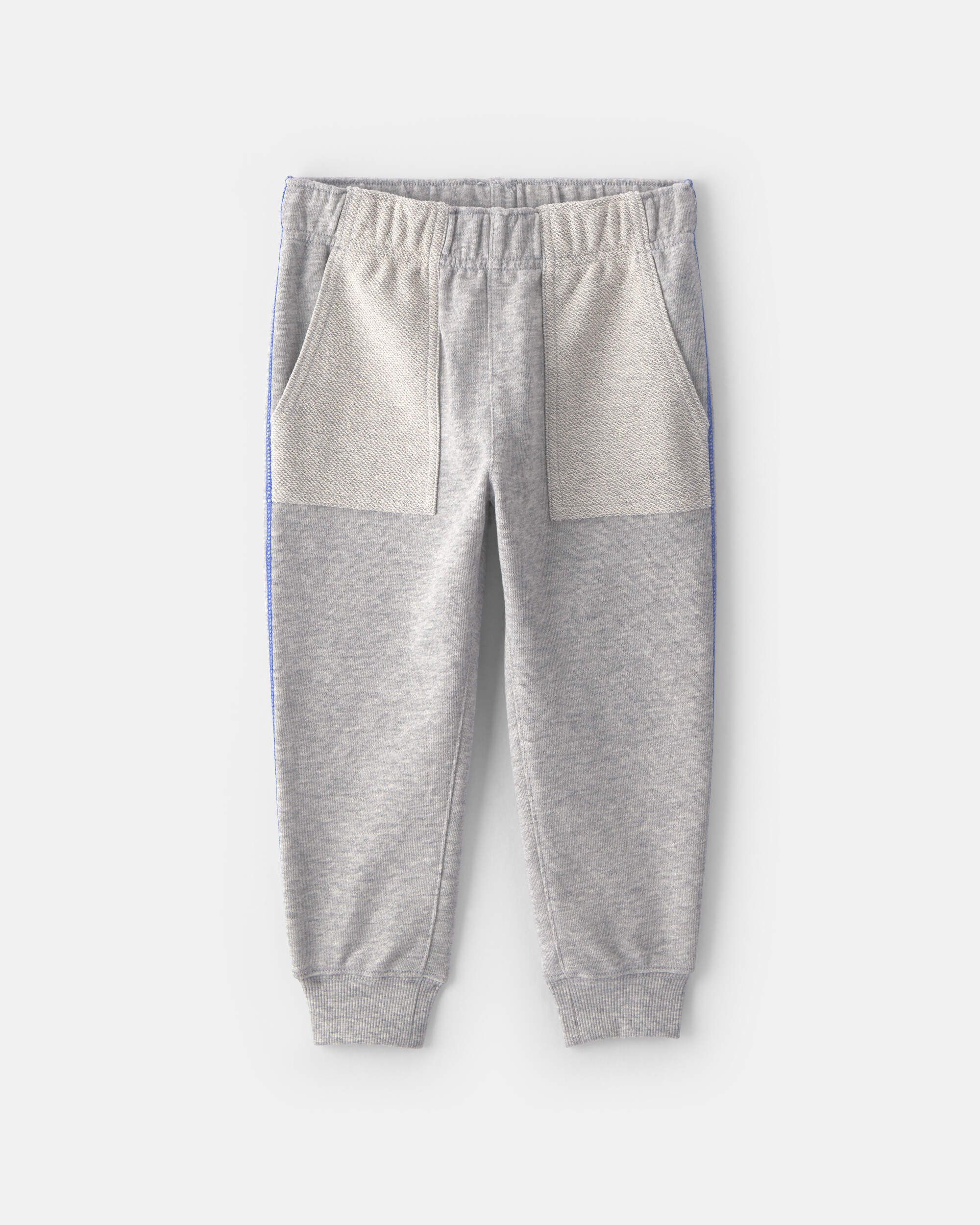 Baby Boy 2-Piece 'Team Player' French Terry Sweatshirt & Pant Set - Grey