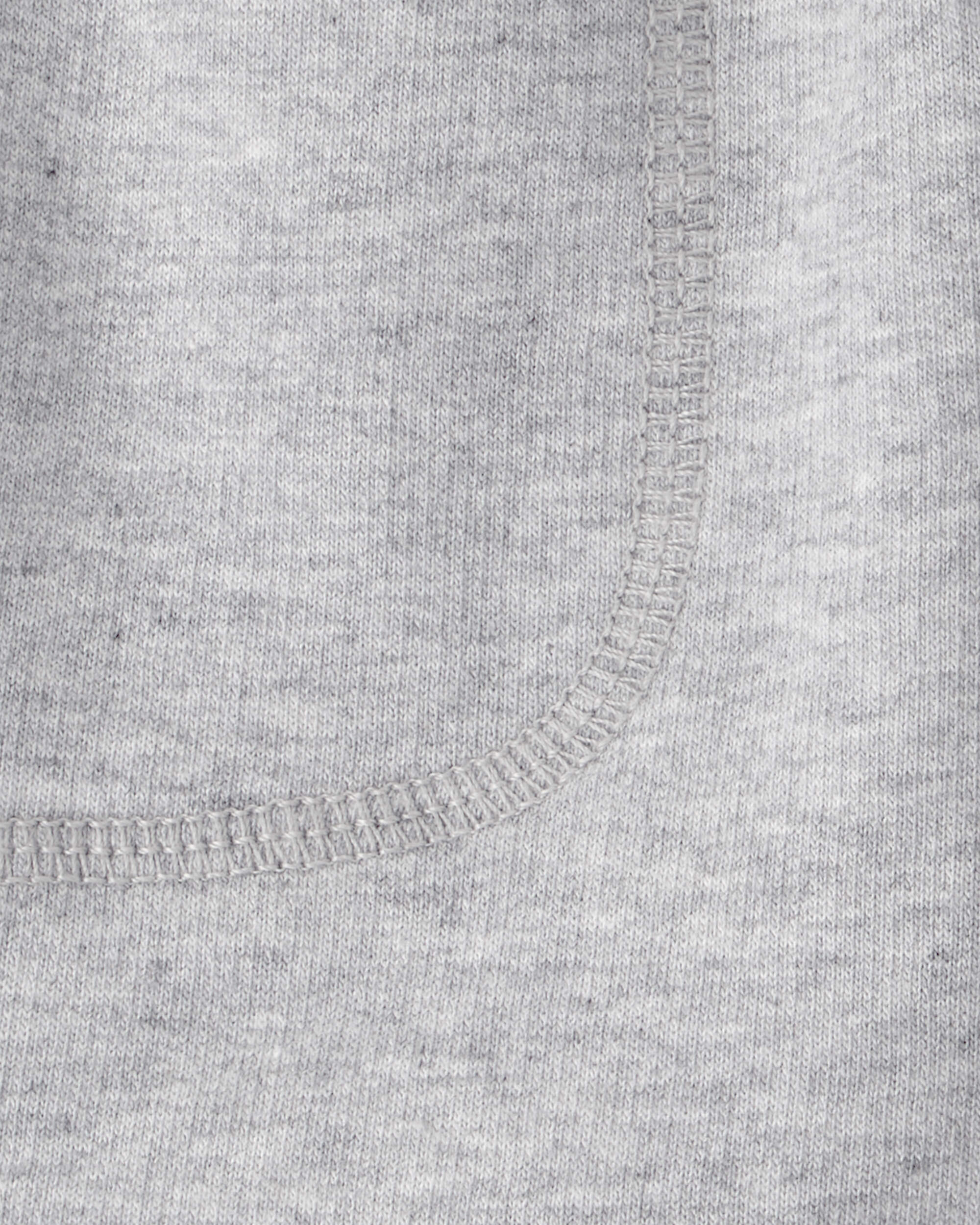 Baby Boy French Terry Shorts - Grey