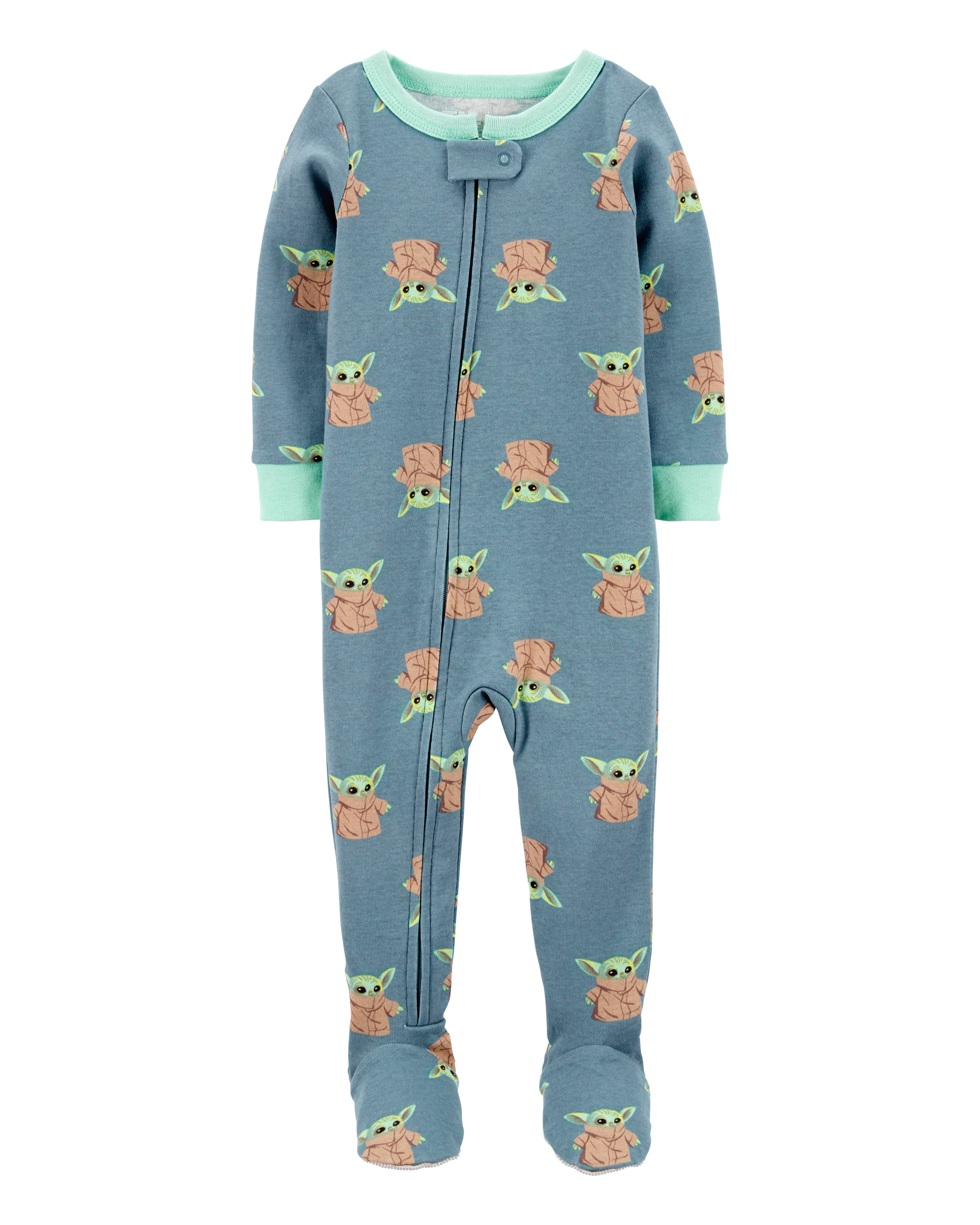 Toddler 1-Piece Star War 100% Snug Fit Cotton Footie Pyjamas