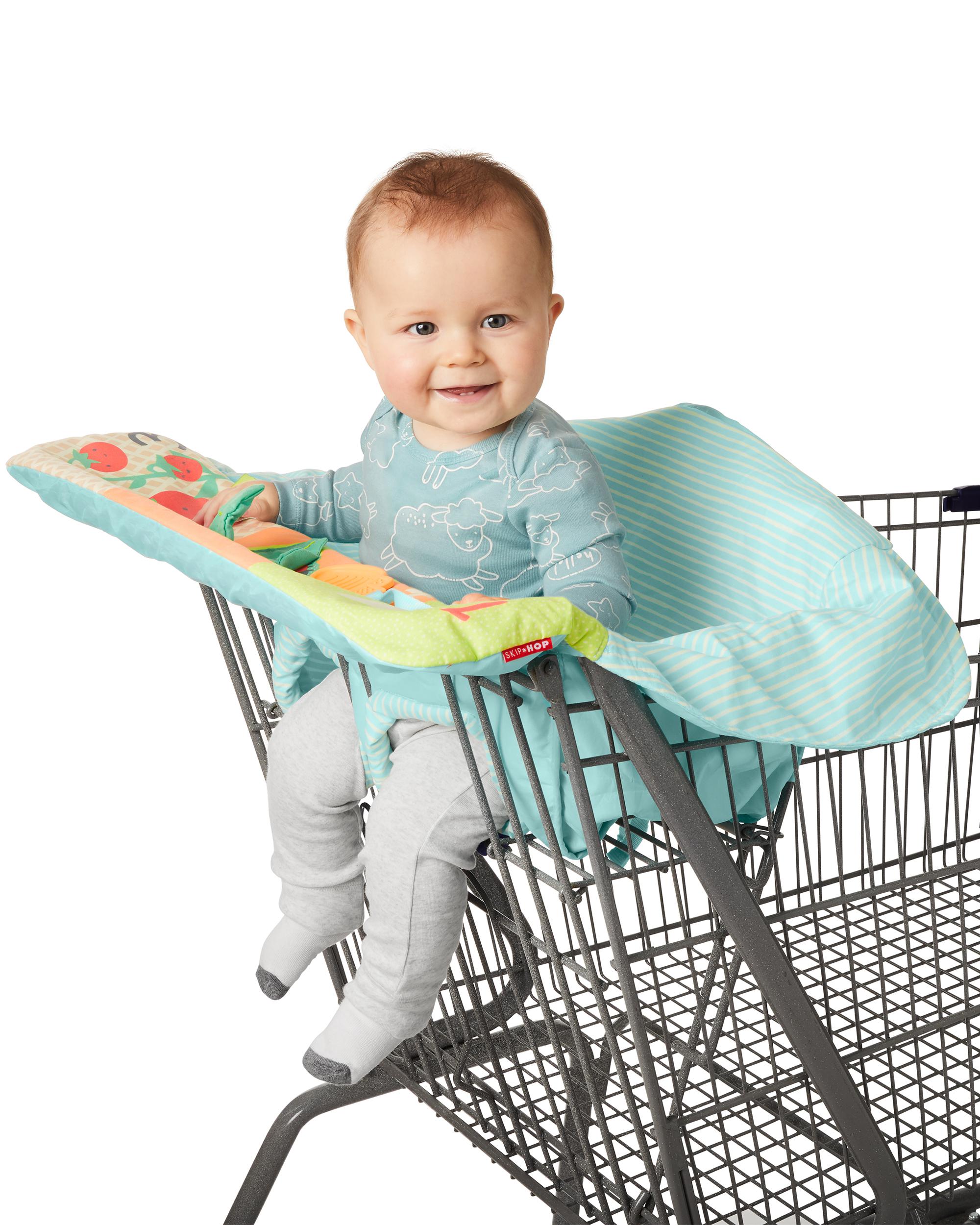 Boys Take Cover Farmstand Shopping Cart Cover